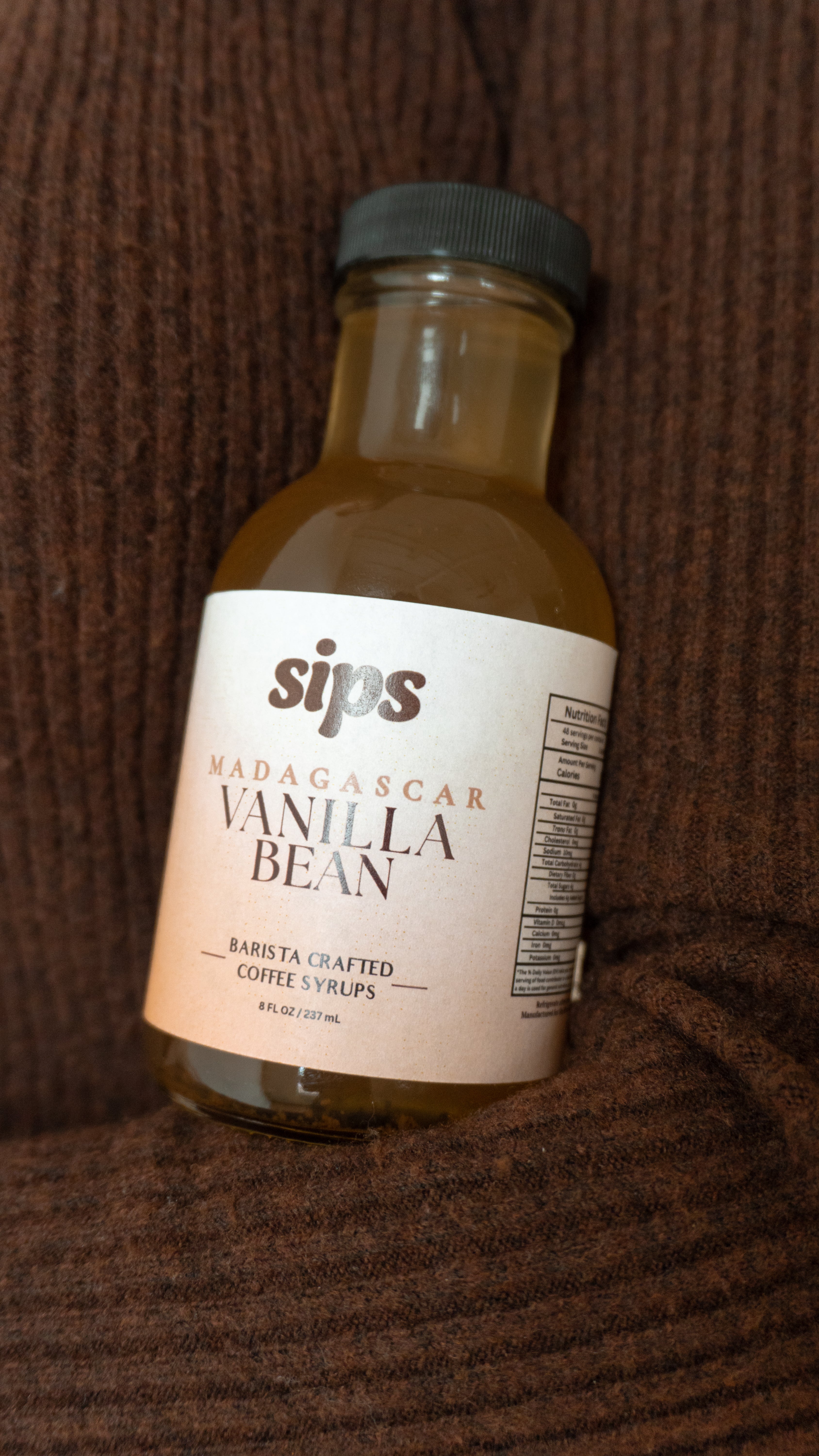 Madagascar Vanilla Bean Coffee Syrup | Sips