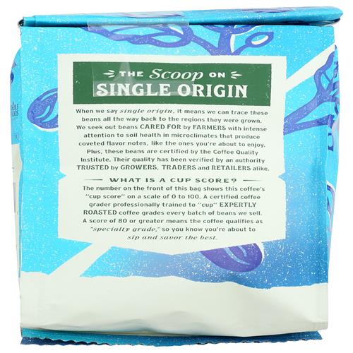 Whole Foods Market, Costa Rica Single Origin Coffee, Light Roast, Whole Bean, 12 Ounce