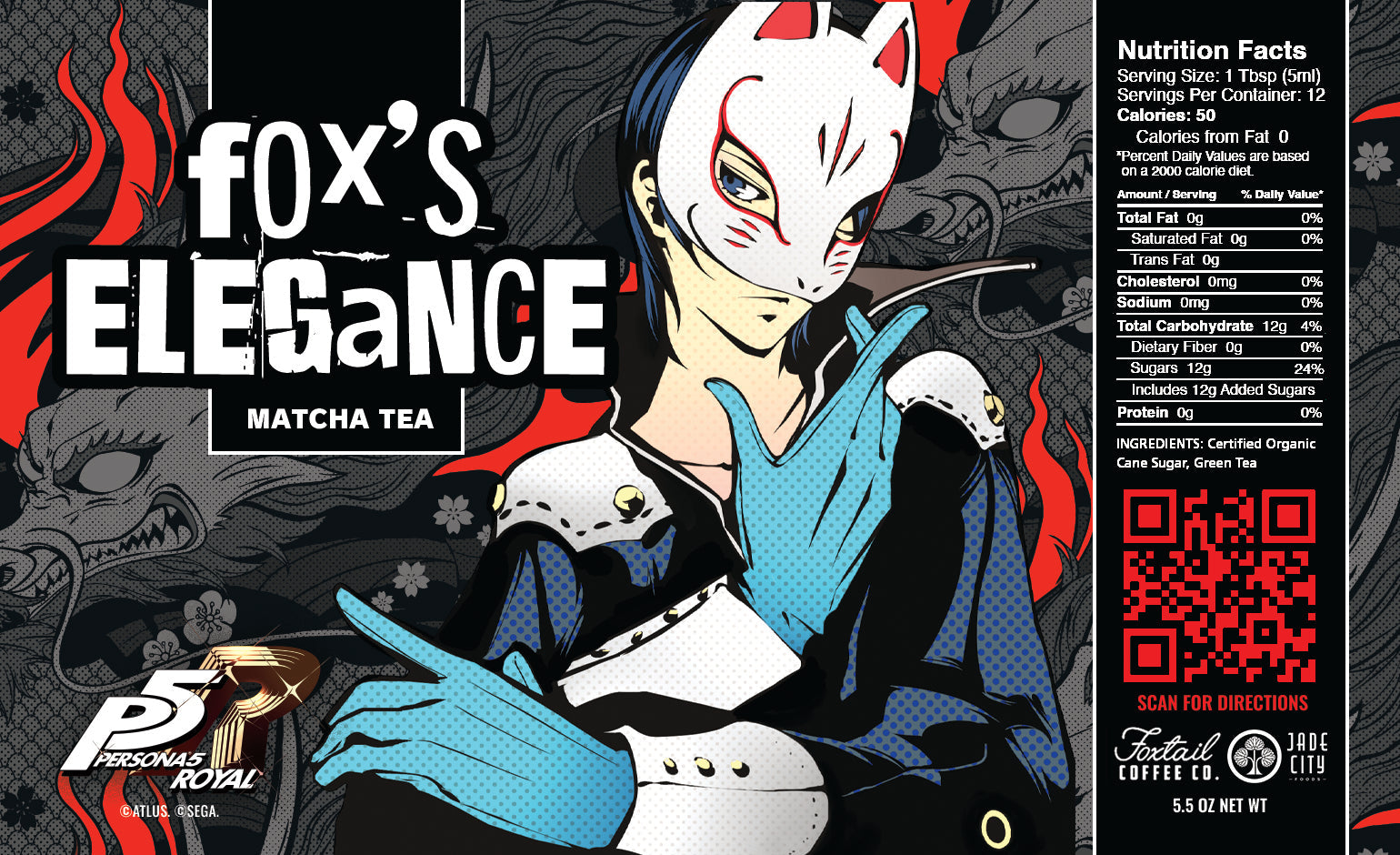 Persona 5 Fox's Elegance : Matcha Tea