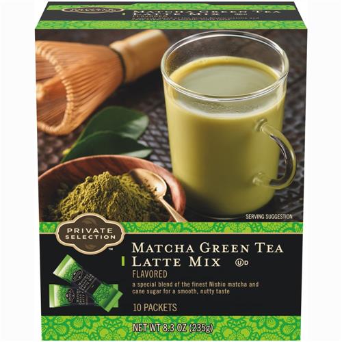 Private Selection Matcha Green Tea Latte Mix 10 ct