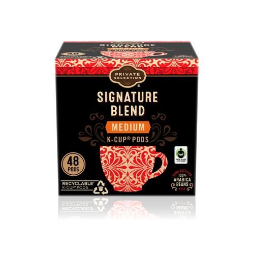 Private Selection Signature Blend Medium Roast Coffee Pods 48 ct