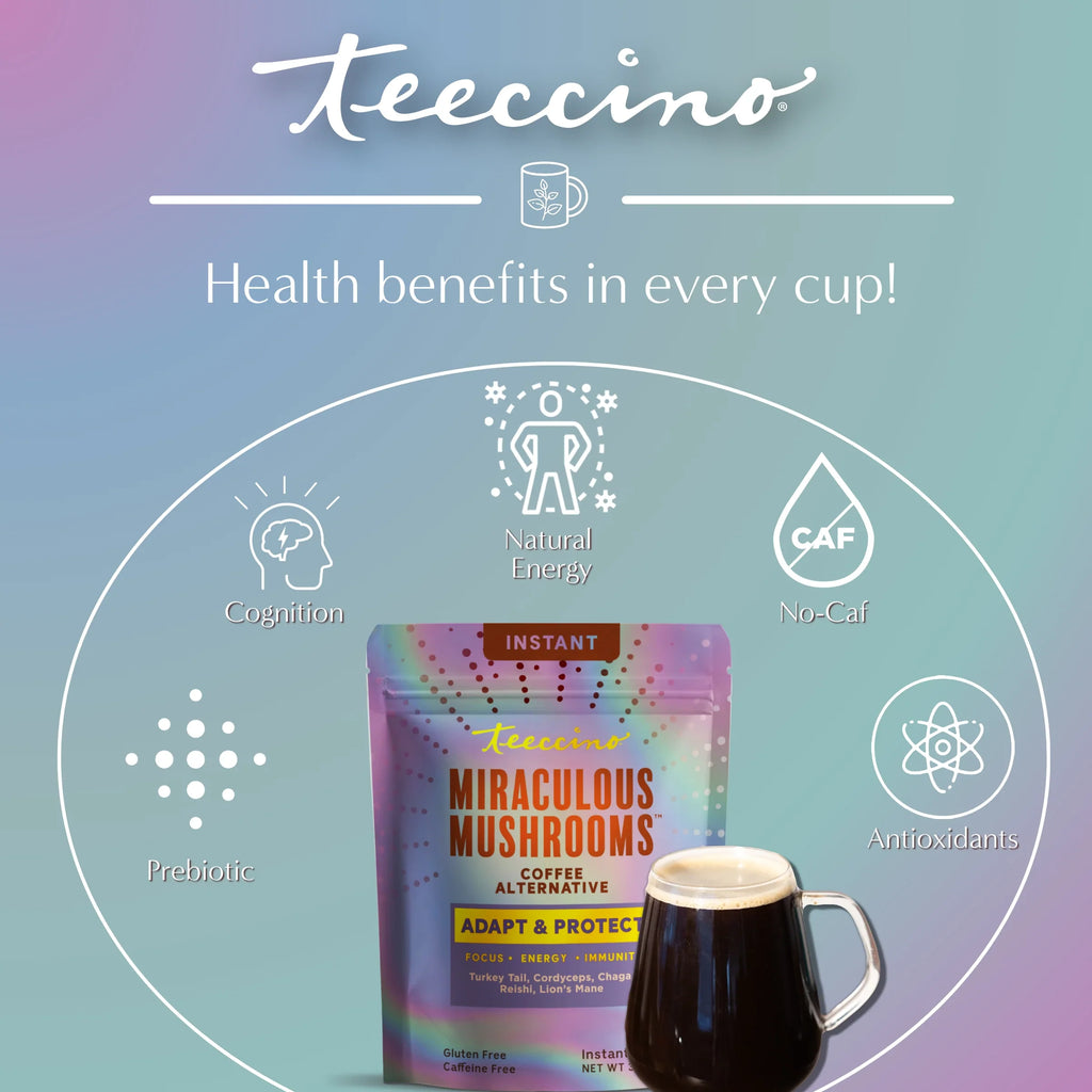 Miraculous Mushrooms® Adapt & Protect Instant Herbal Coffee