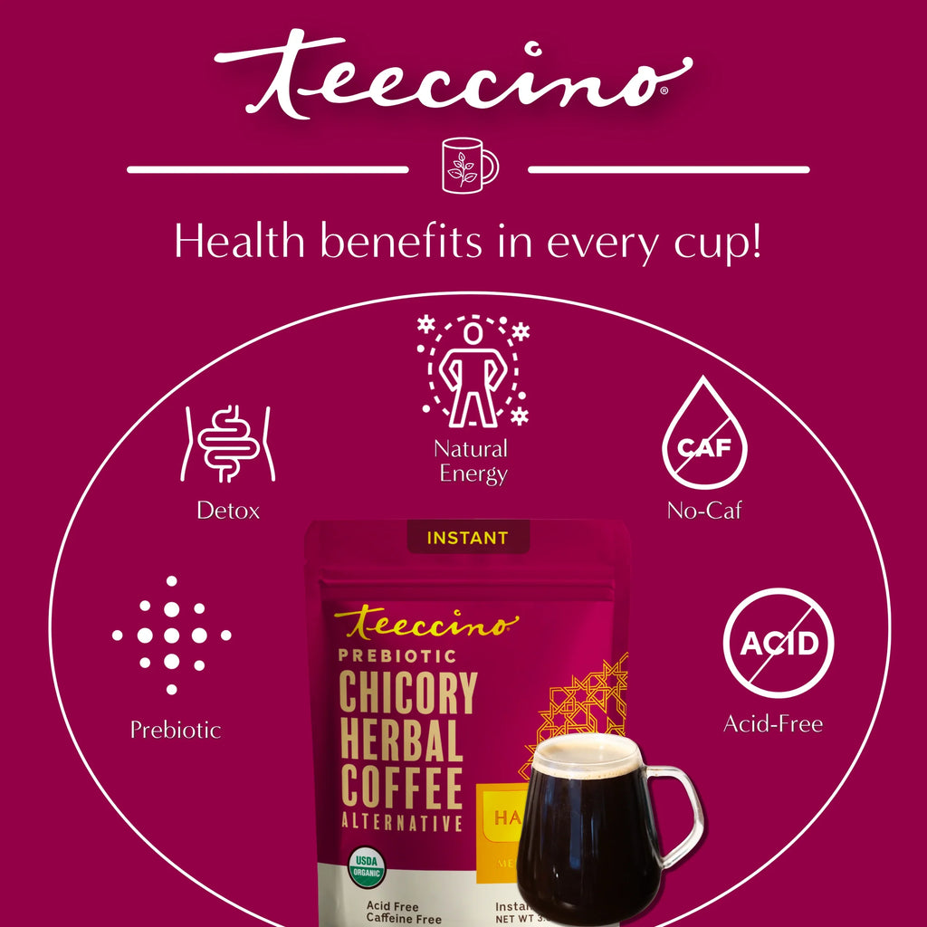 Instant Hazelnut Herbal Coffee