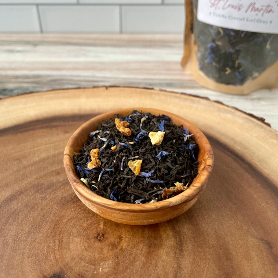 Saint Louis Martin – Crème Earl Grey Loose Leaf Tea | Rich Vanilla Bergamot Blend