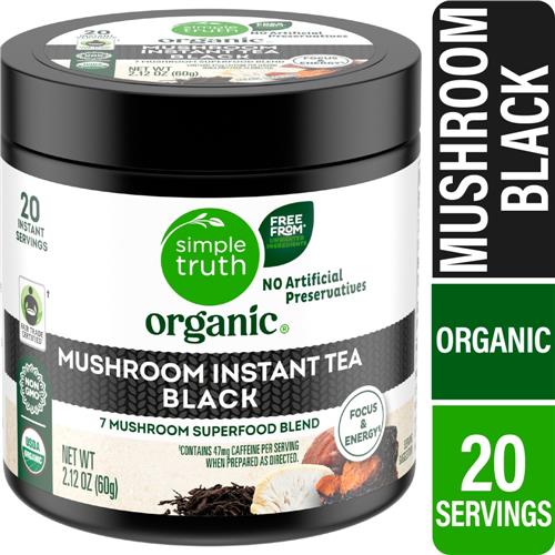 Simple Truth Organic Instant Mushroom Black Tea 2.12 oz