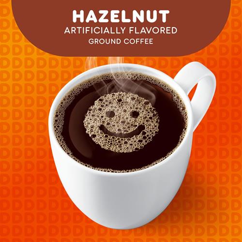 Dunkin Hazelnut Flavored Coffee, 10 Keurig K-Cup Pods