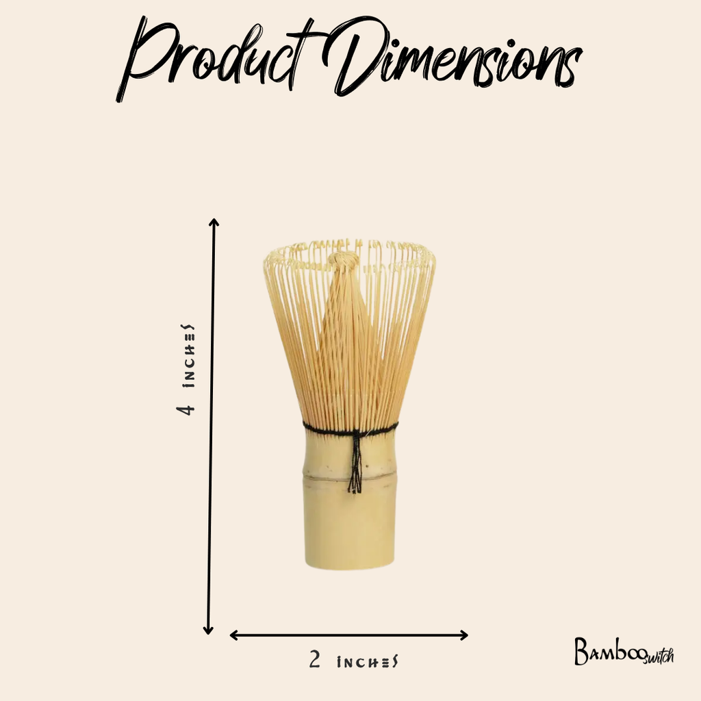 Bamboo Matcha Tea Whisk in Paper Tube | Matcha Bestseller