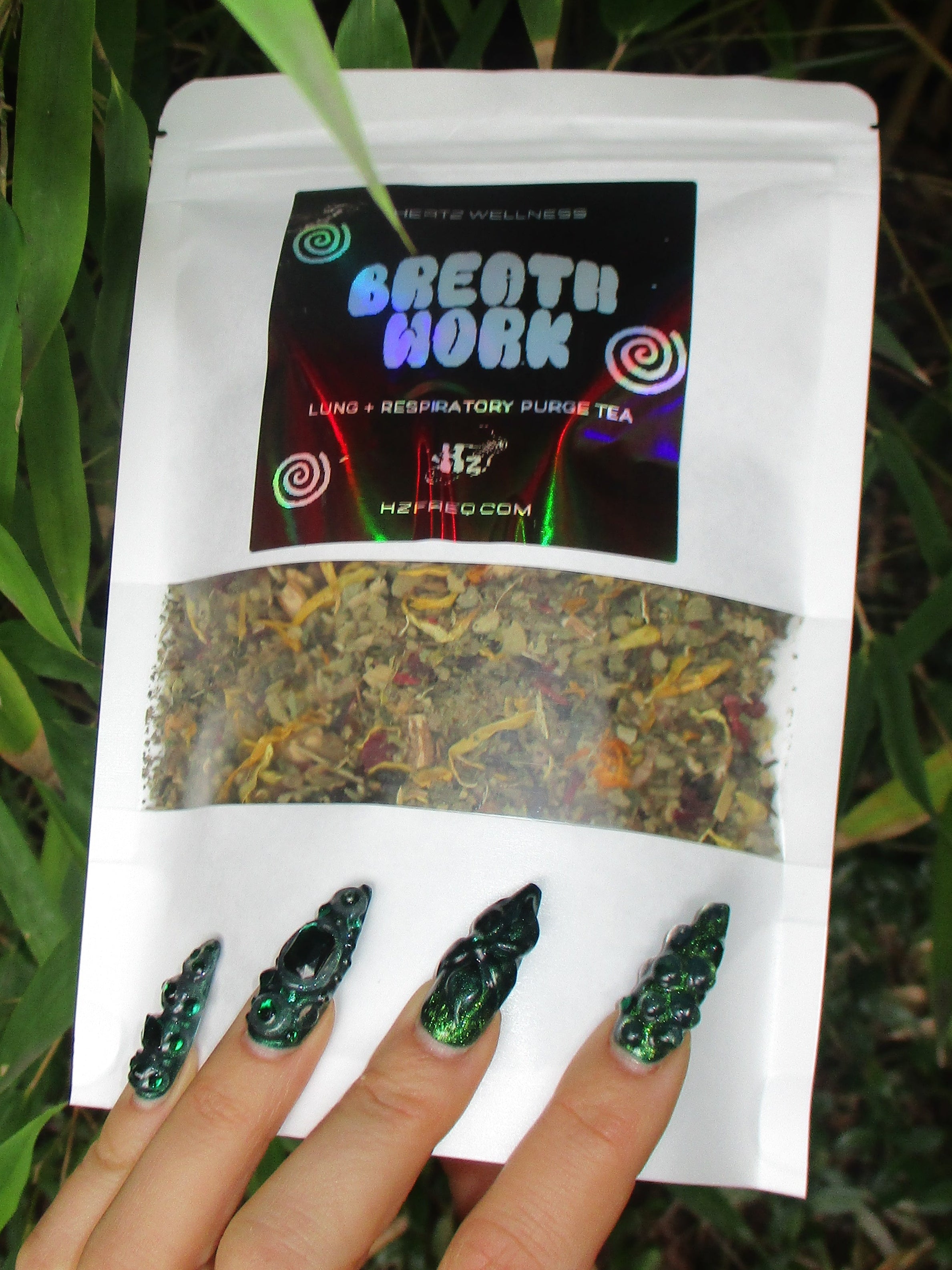 BREATHWORK: lung purge + respiratory health herbal tea
