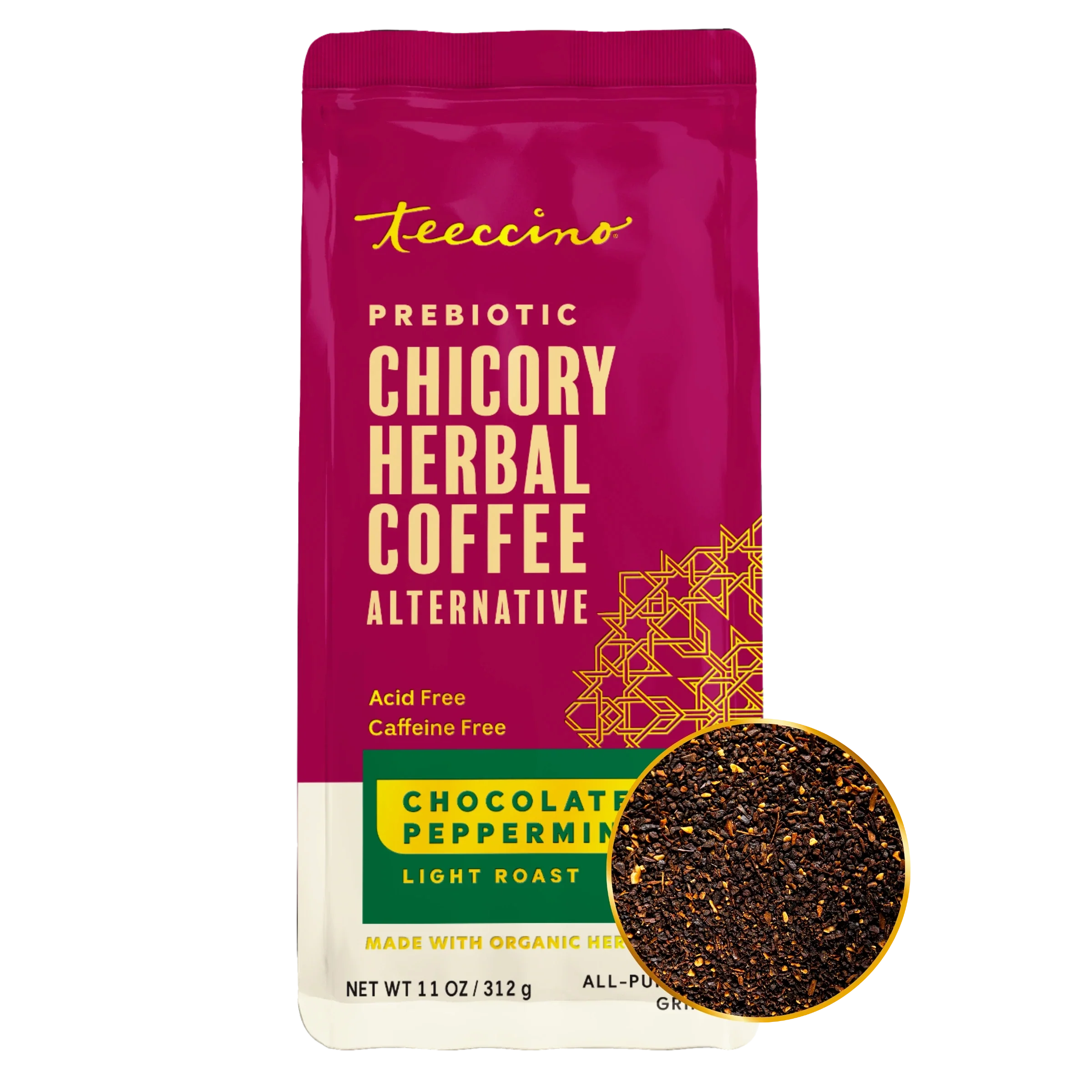 Chocolate Peppermint Chicory Herbal Coffee
