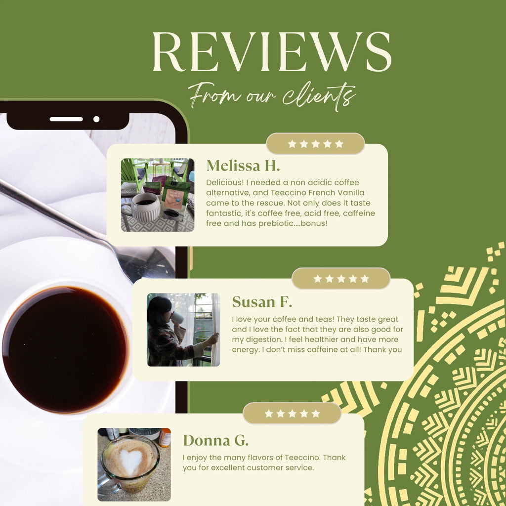 French Vanilla Chicory Herbal Coffee