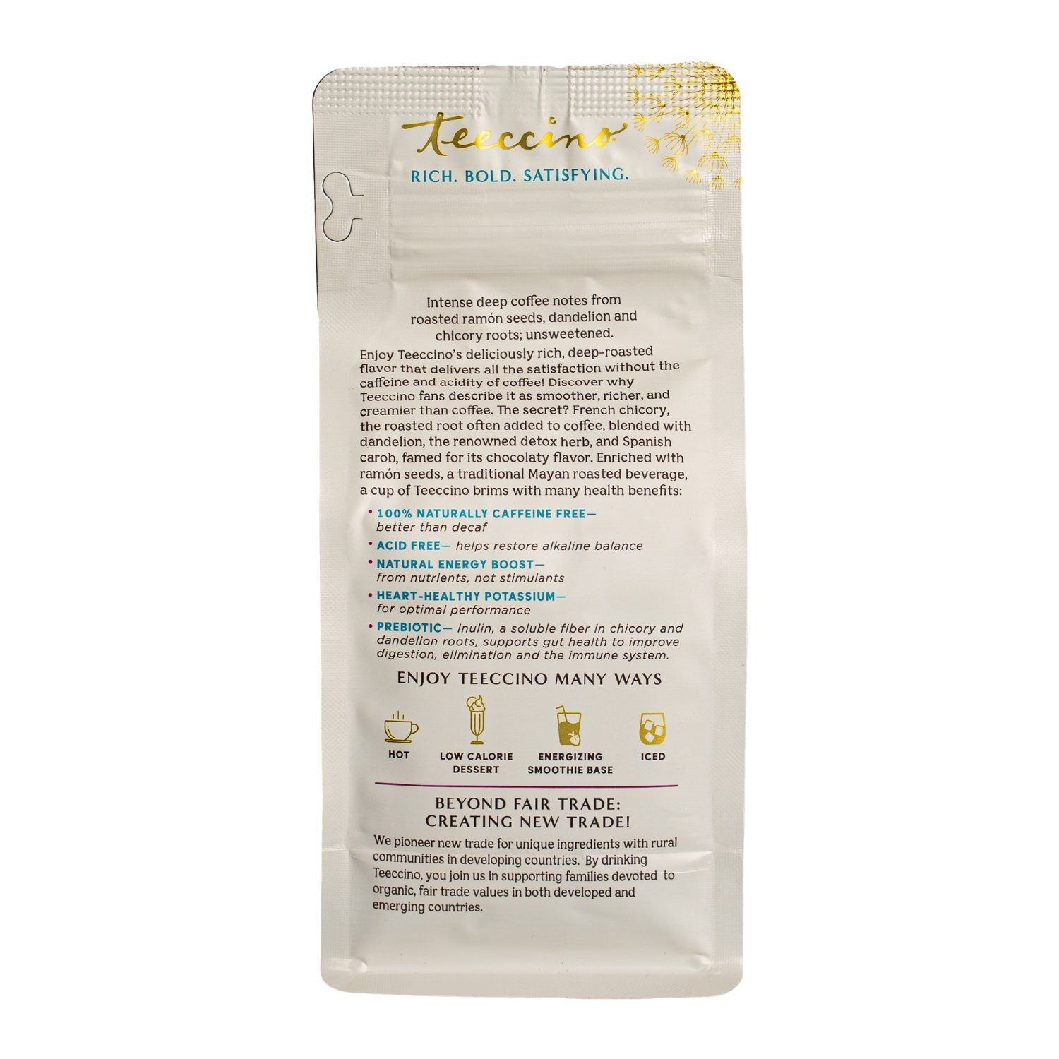 Dandelion Mocha Mint Herbal Coffee