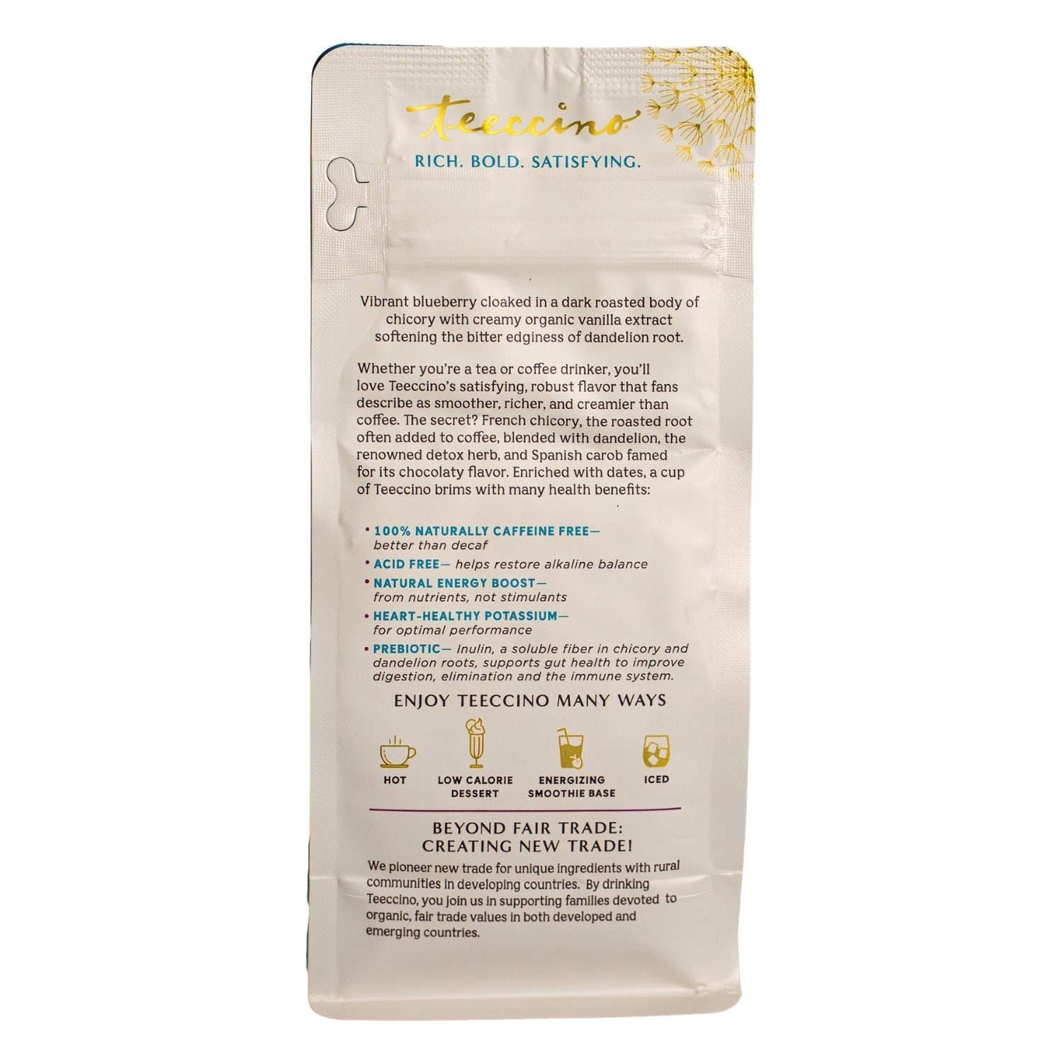 Blueberry Vanilla Chicory Herbal Coffee
