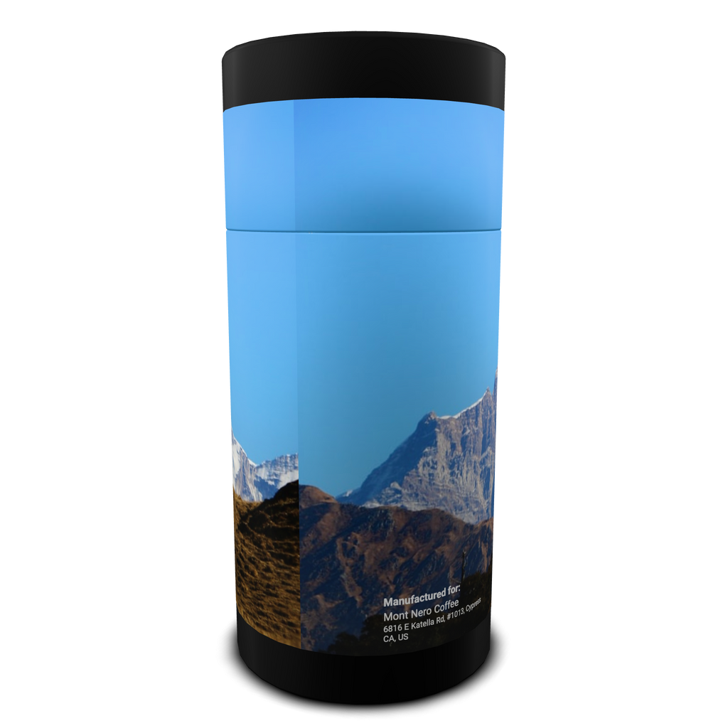 Clear Skies - Papua New Guinea - Single Origin - Functional Mushroom Instant Coffee - Medium Roast - Nutty, Smooth, Medium Body