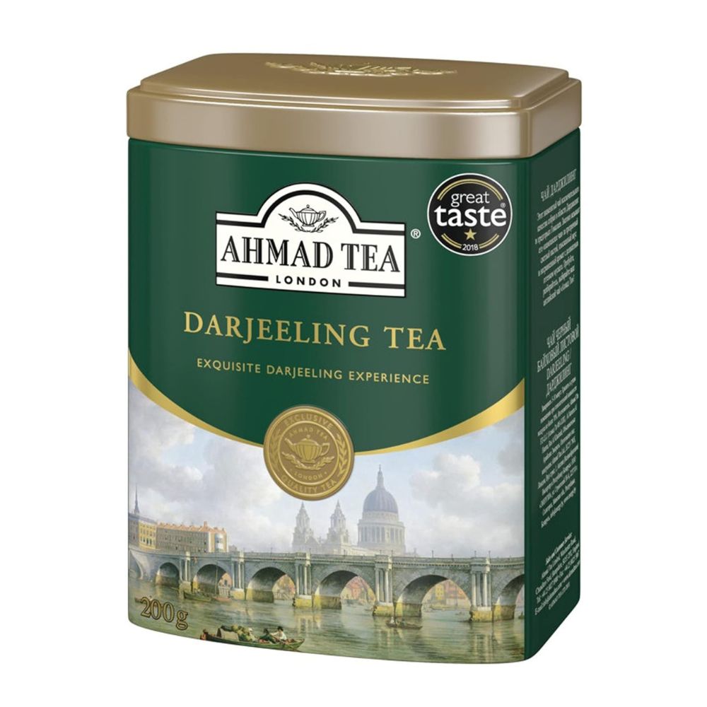 Ahmad Darjeeling Loose Leaf Black Tea in Tin 7oz/200g