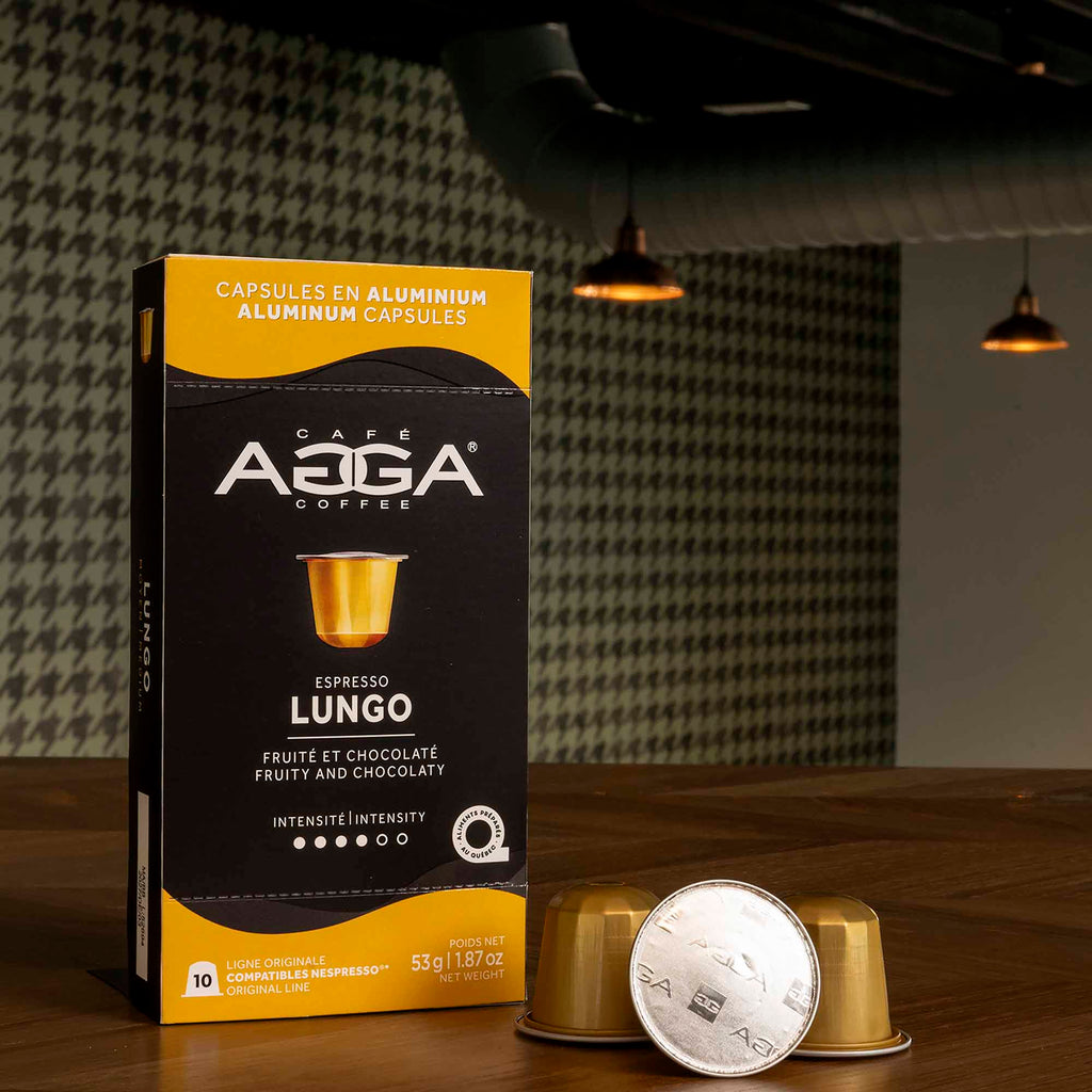 Cafe Agga Pods: Lungo (10x)
