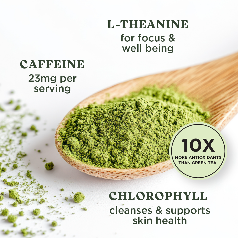 Harmony Matcha Variety Pack, Vanilla, Lavender, Strawberry, Vanilla, Premium Shade-Grown Japanese Matcha, Sweetend with Organic Sugar, 30 Count