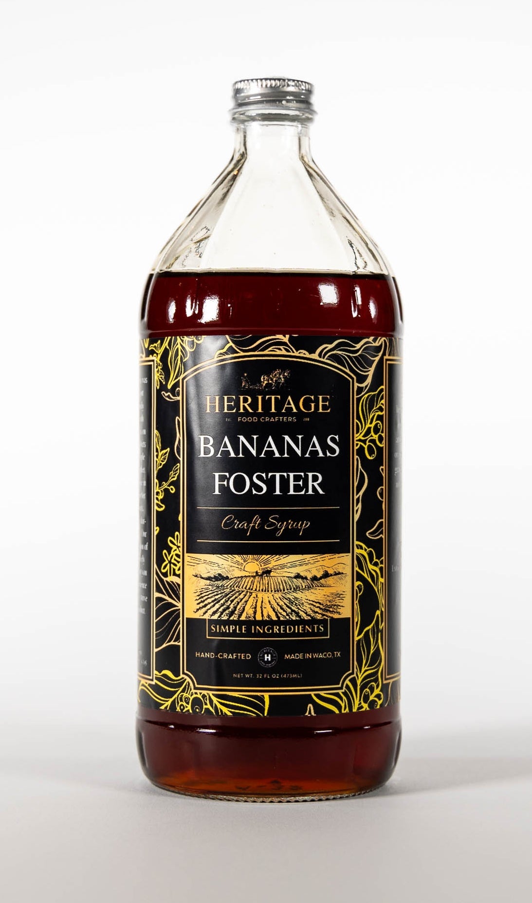 32oz Bananas Foster Syrup