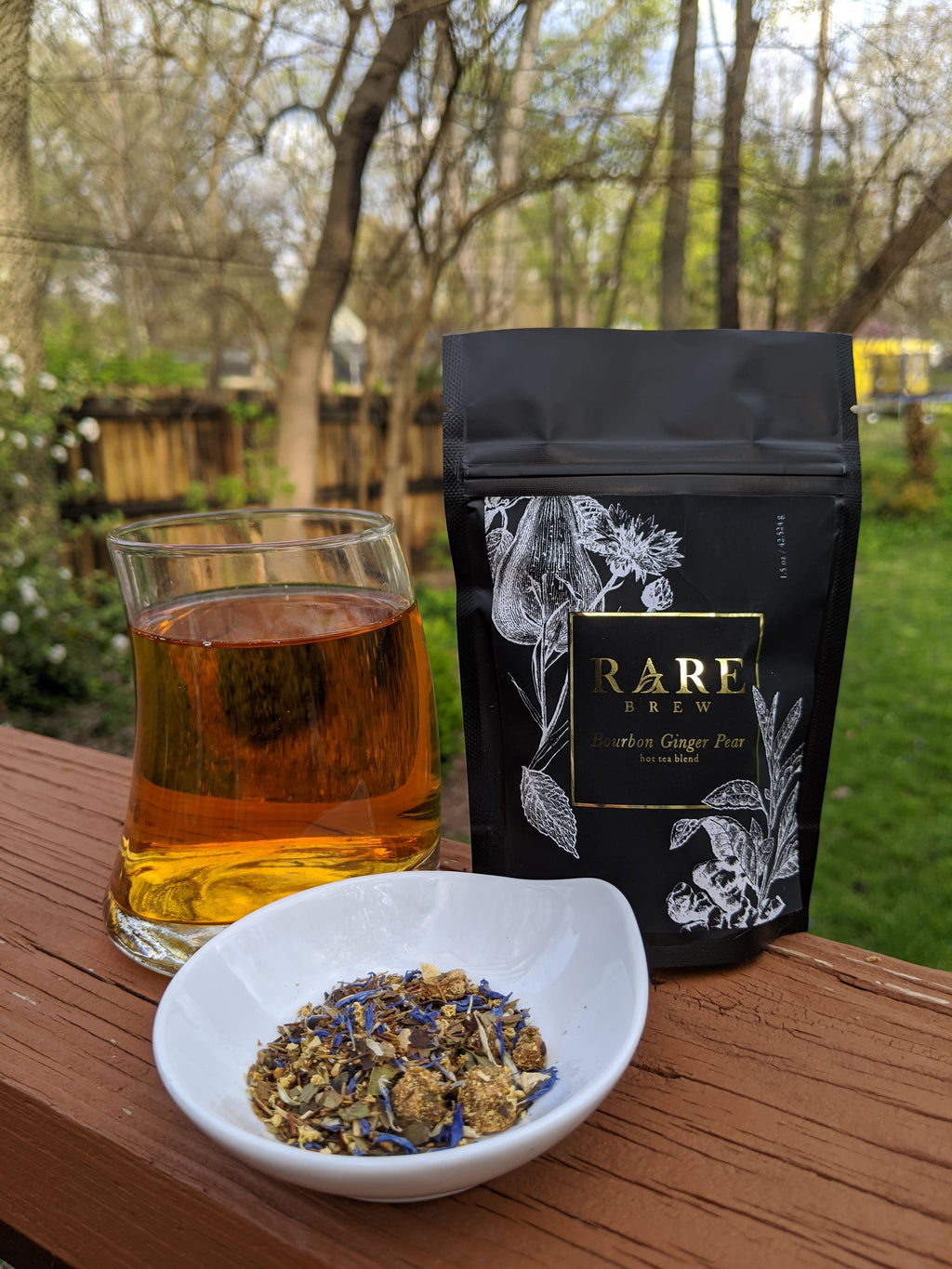 Bourbon Ginger Pear - Loose Leaf Tea