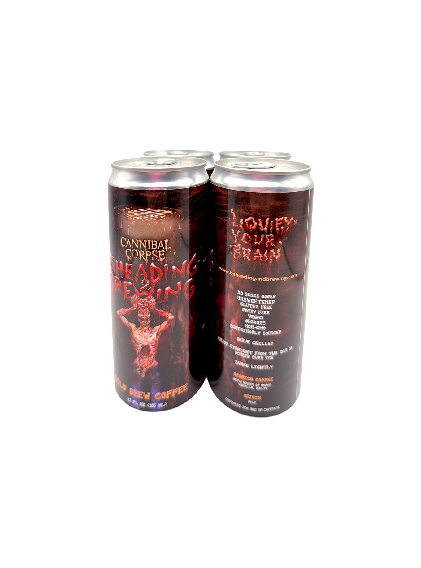 Cannibal Corpse Nitro Cold Brew Cans