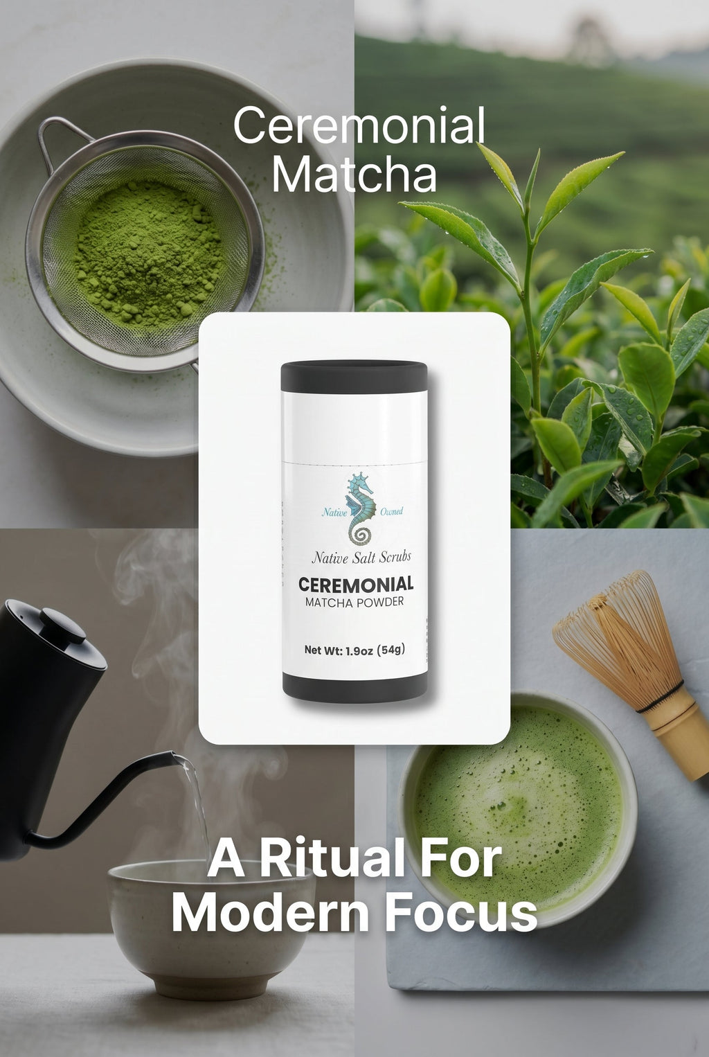 Ceremonial Matcha Powder — Premium Japanese Green Tea