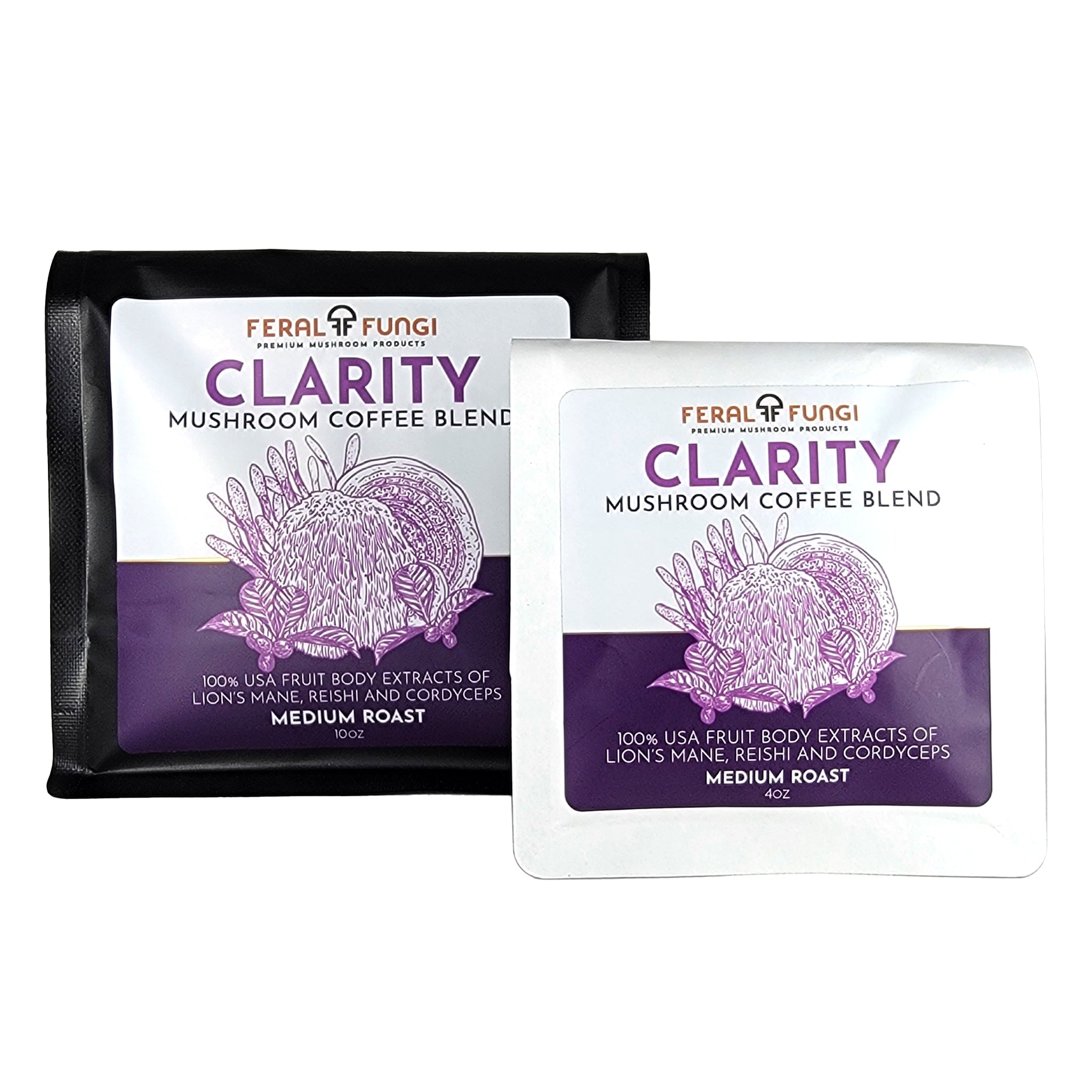 Clarity Mushroom Coffee 10 oz.