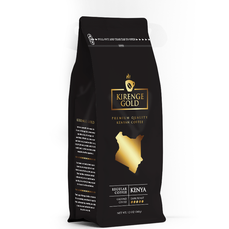 Kenyan Arabica Coffee Beans - Dark Roast