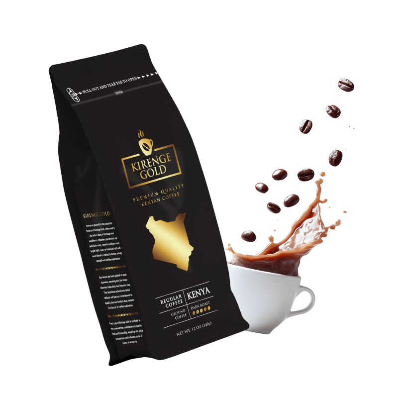 Kenyan Arabica Coffee Beans - Dark Roast