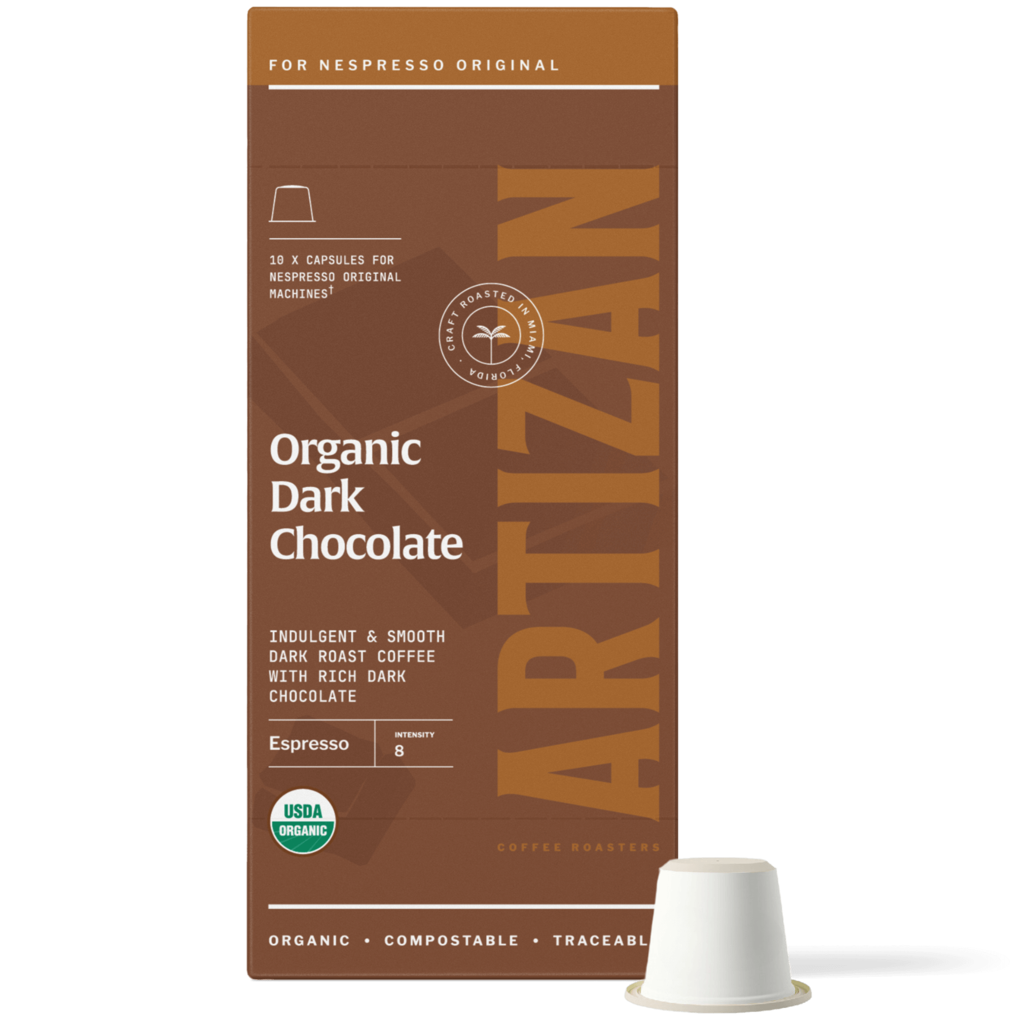 Organic Dark Chocolate - Espresso