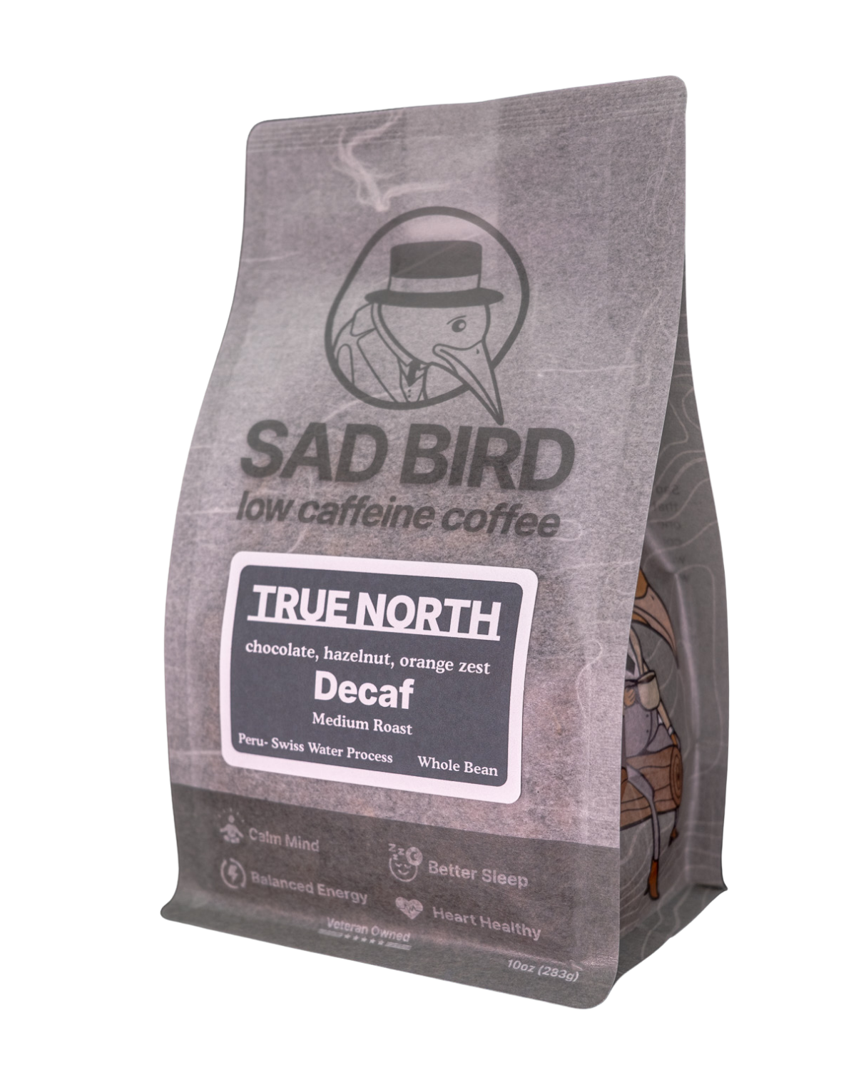 TRUE NORTH · Decaf Single Origin · Medium Roast