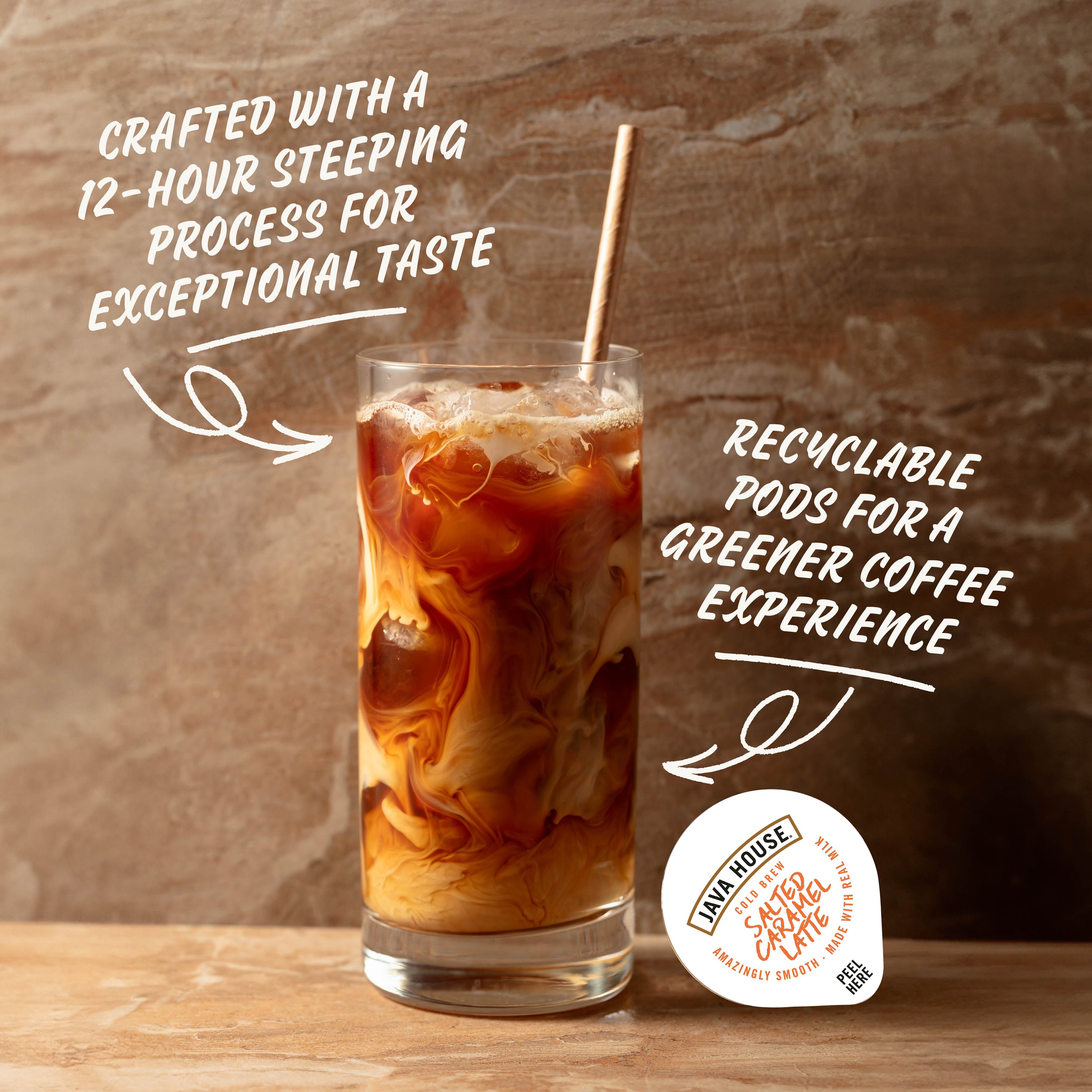Cold Brew Latte - Salted Caramel