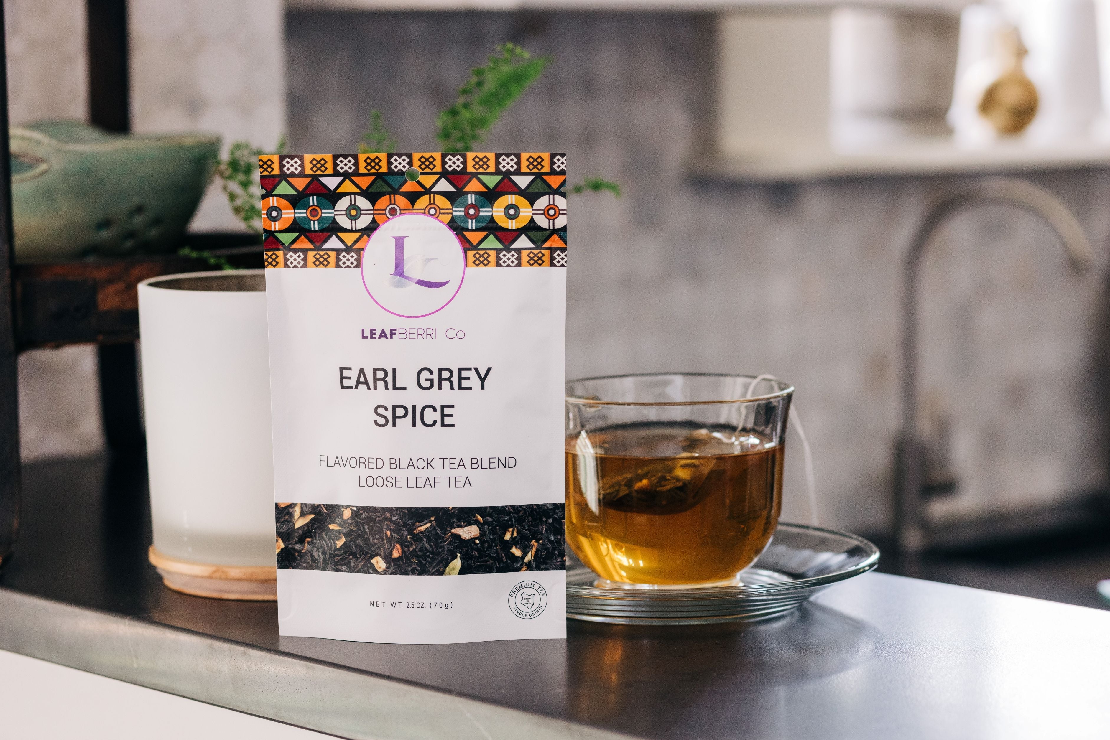 Earl Grey Spice Kenyan Black Loose Leaf Tea
