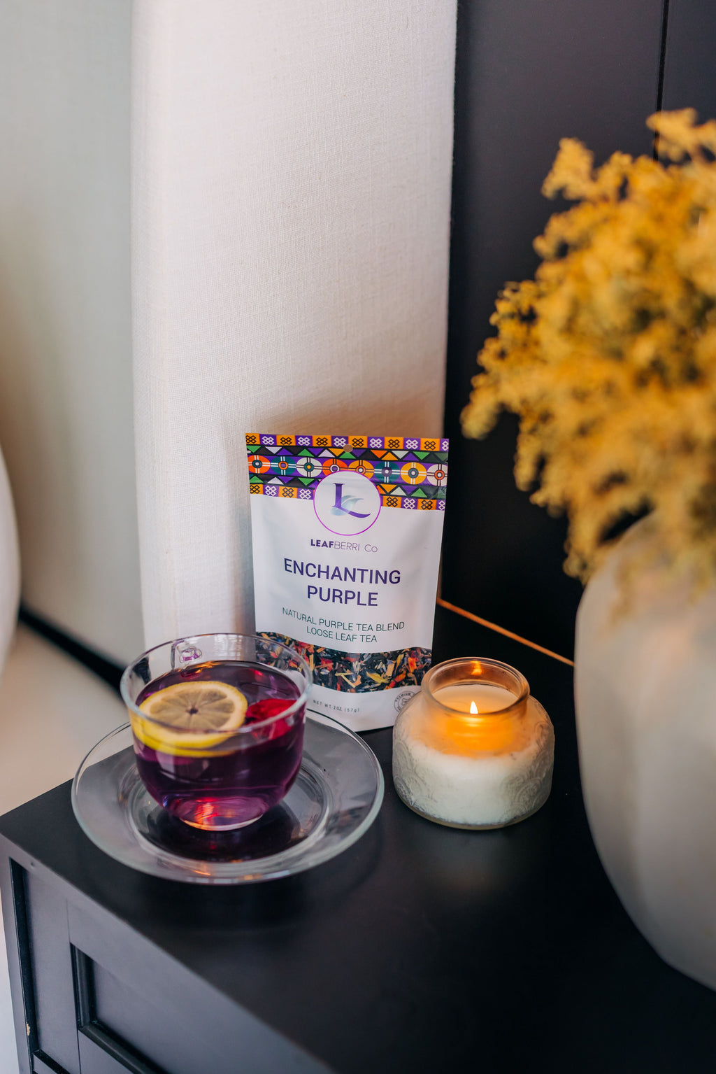 Enchanting Purple Kenyan Loose Leaf Tea