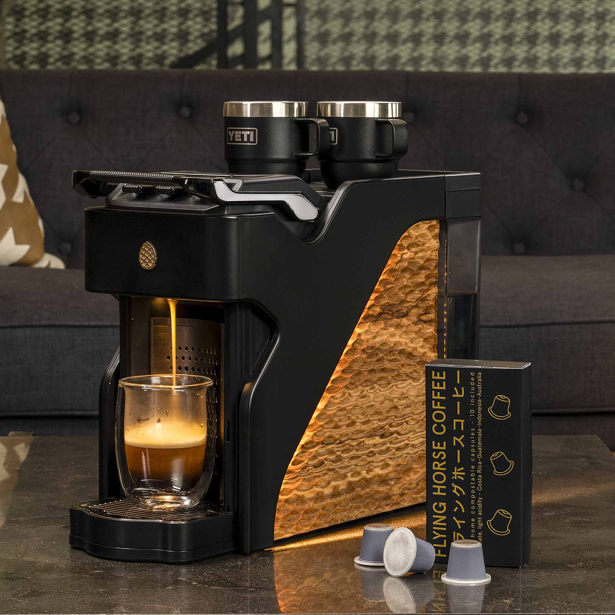 Flying Horse Pods: Organic Espresso (10x)
