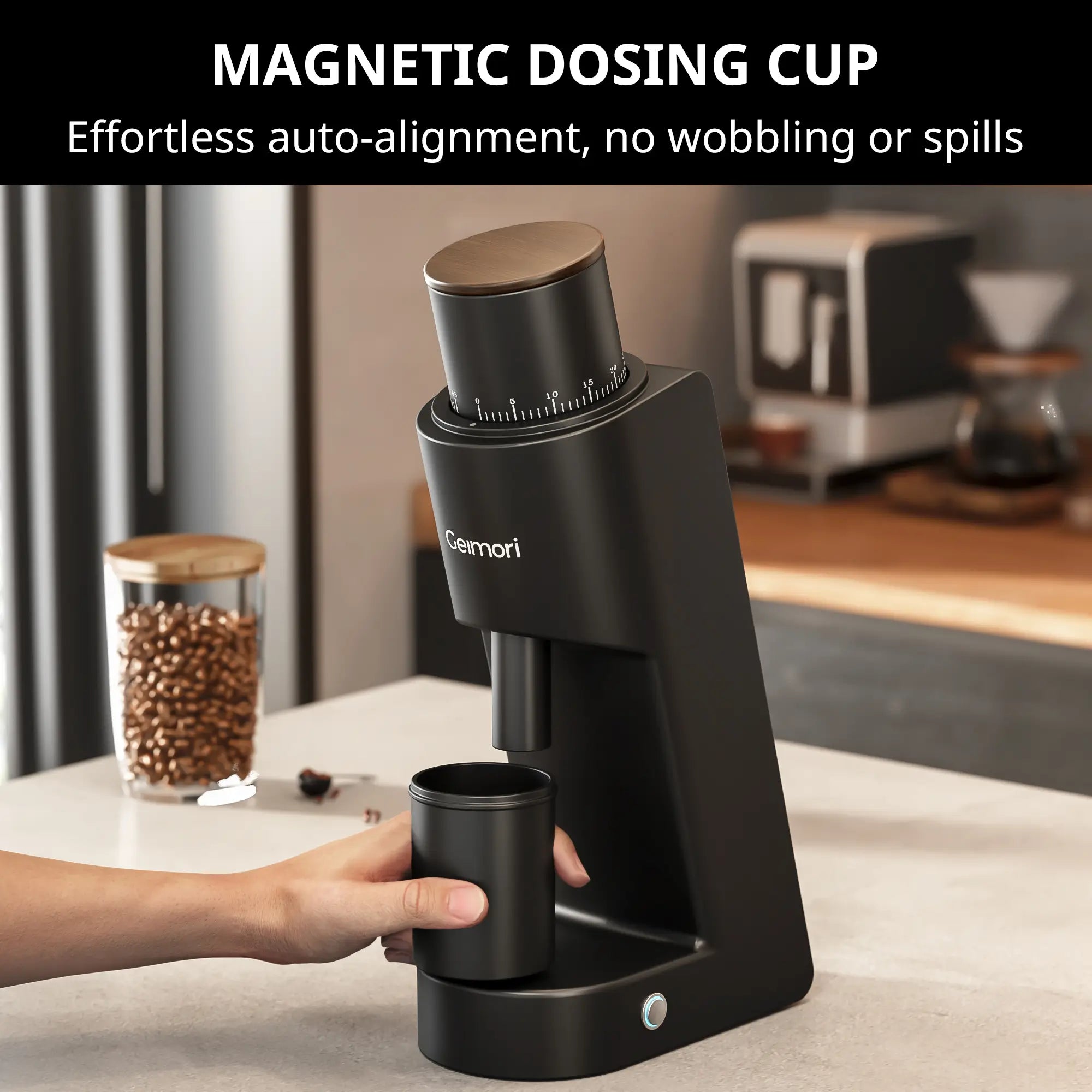 Geimori GU38 Coffee Grinder | Compact All-Purpose Grinder