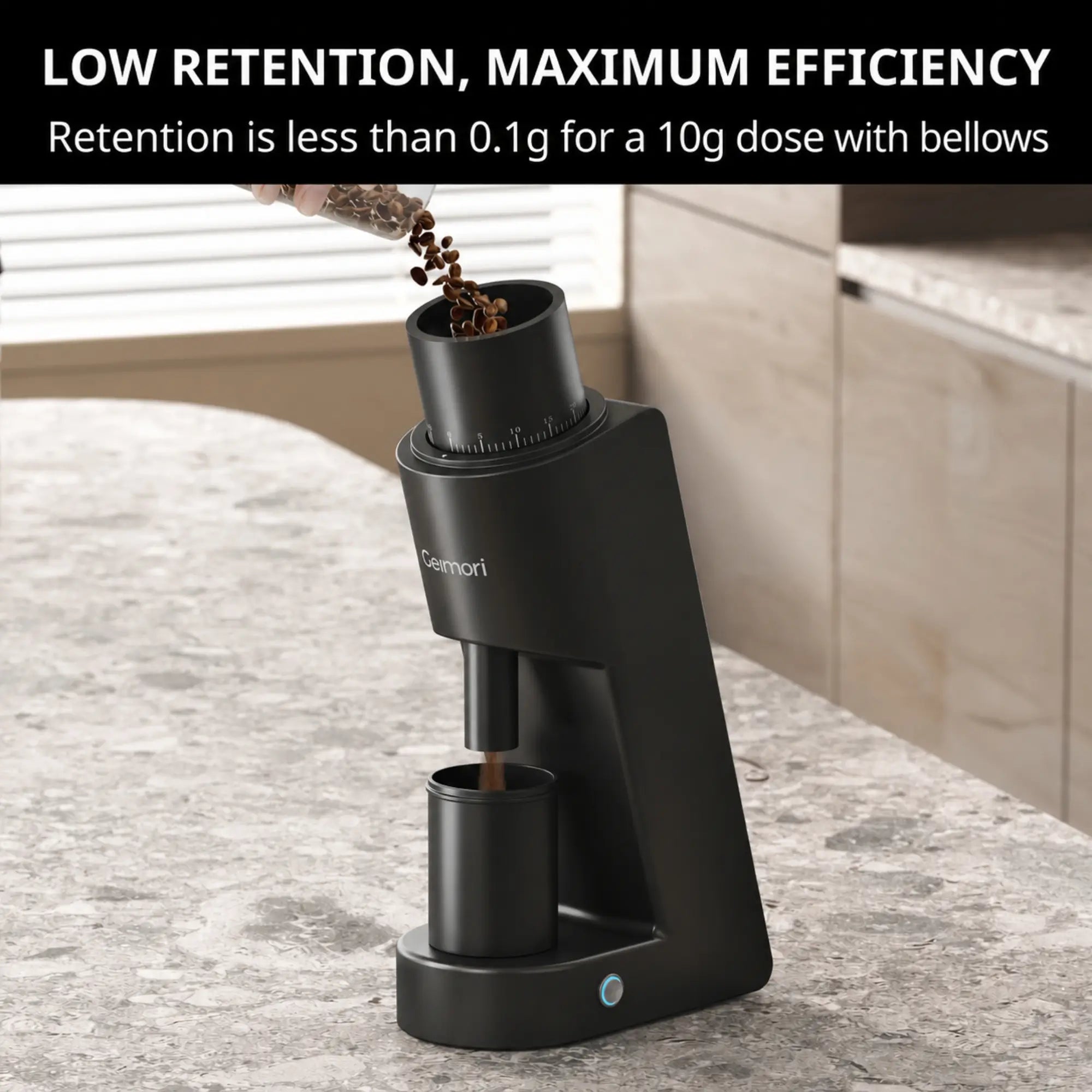 Geimori GU38 Coffee Grinder | Compact All-Purpose Grinder