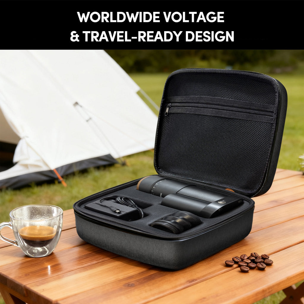 Geimori T38 Plus Electric Coffee Grinder | Portable Plug-in Grinder