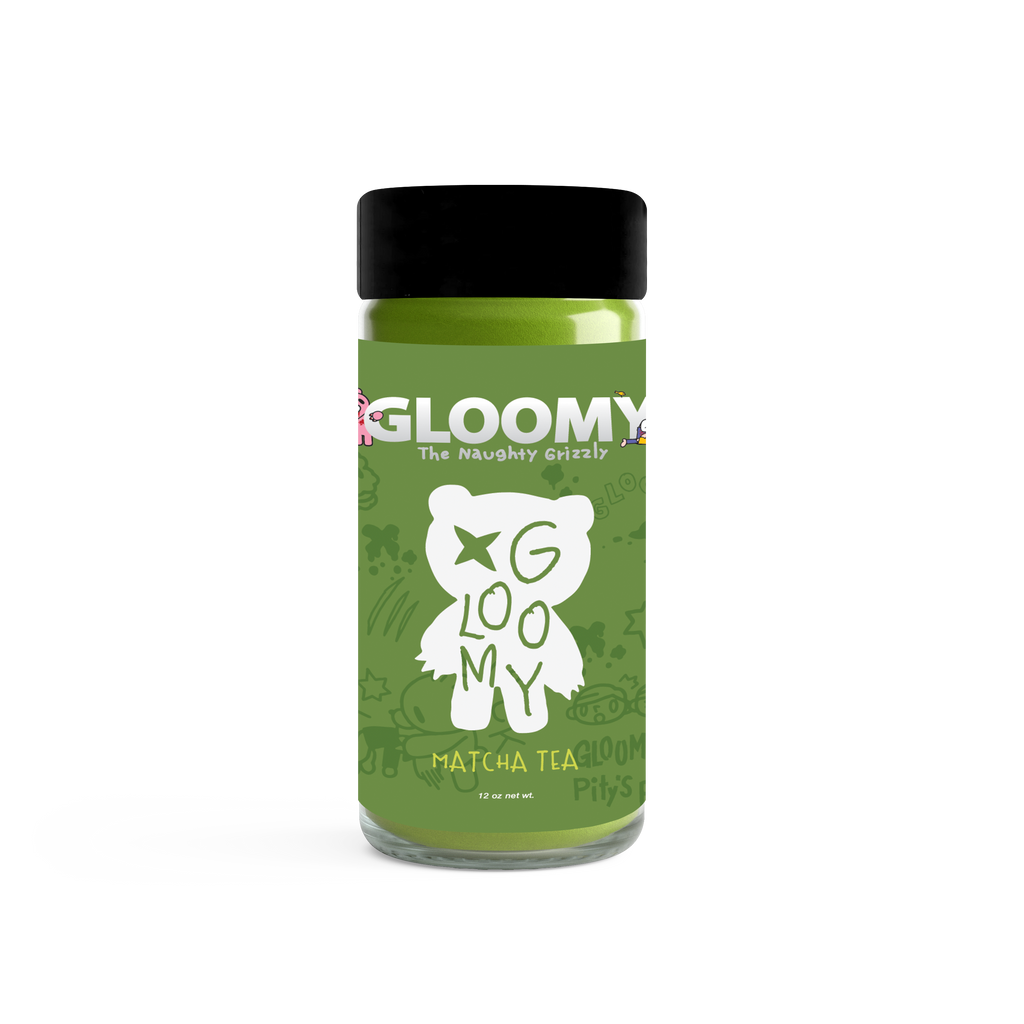 Gloomy the Naughty Grizzly Matcha Tea