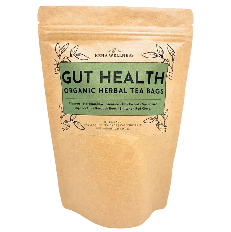Soothing Gut Tea Bags — Slippery Elm & Marshmallow | Organic Herbal Tea