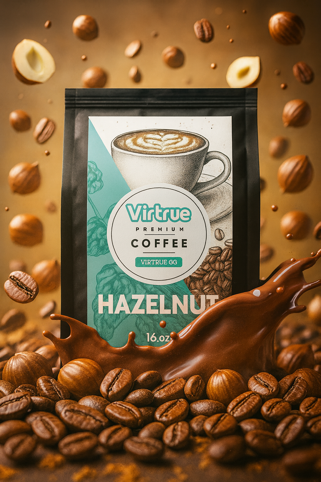 Decaf Coffee – 16oz | Full Flavor No Jitters , Small Batch, Expertly Roasted