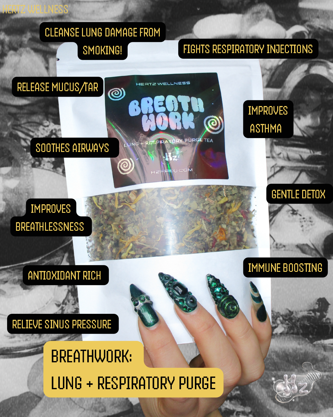BREATHWORK: lung purge + respiratory health herbal tea
