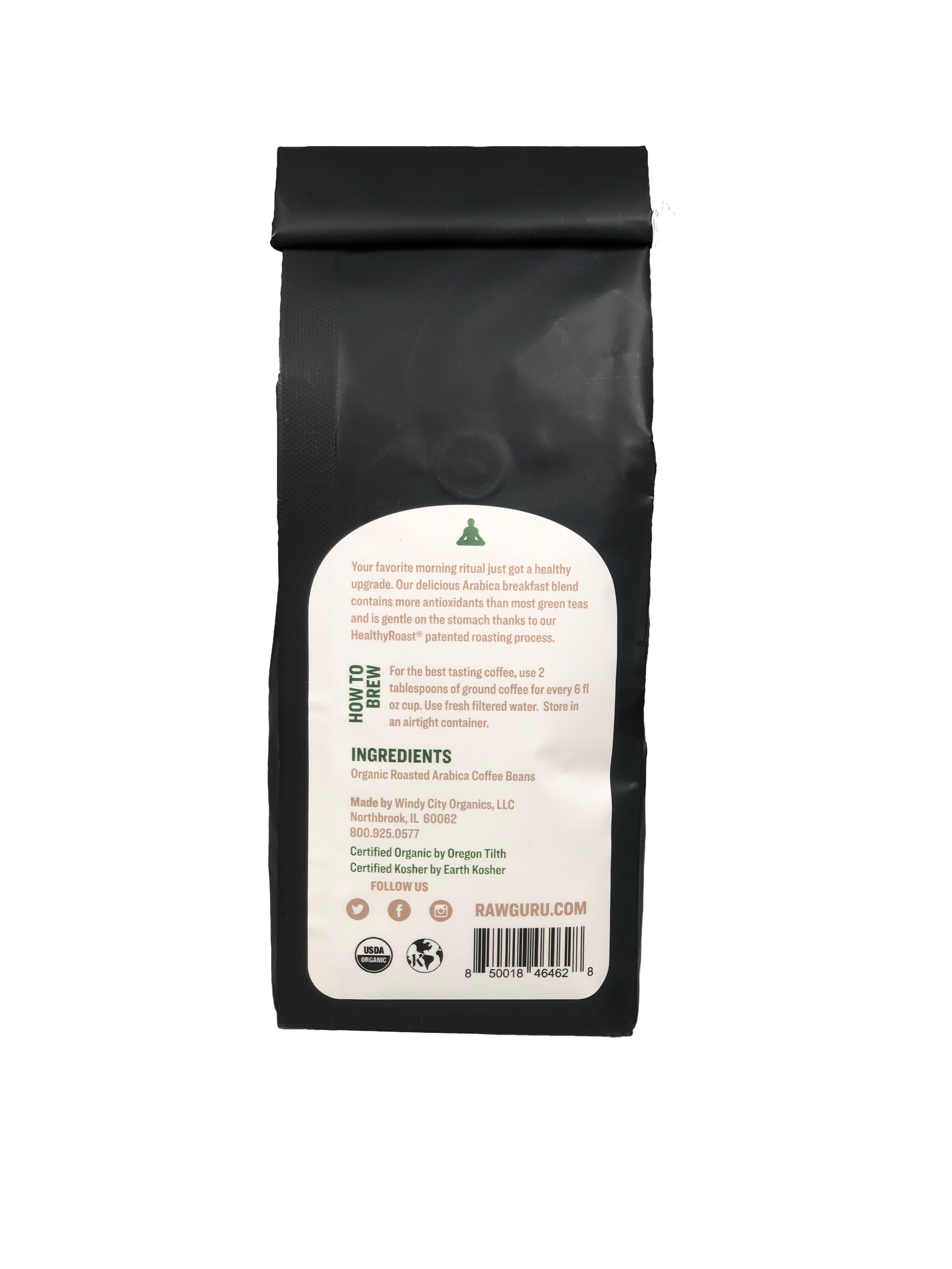 Organic Antioxidant Coffee Breakfast Blend | 12oz