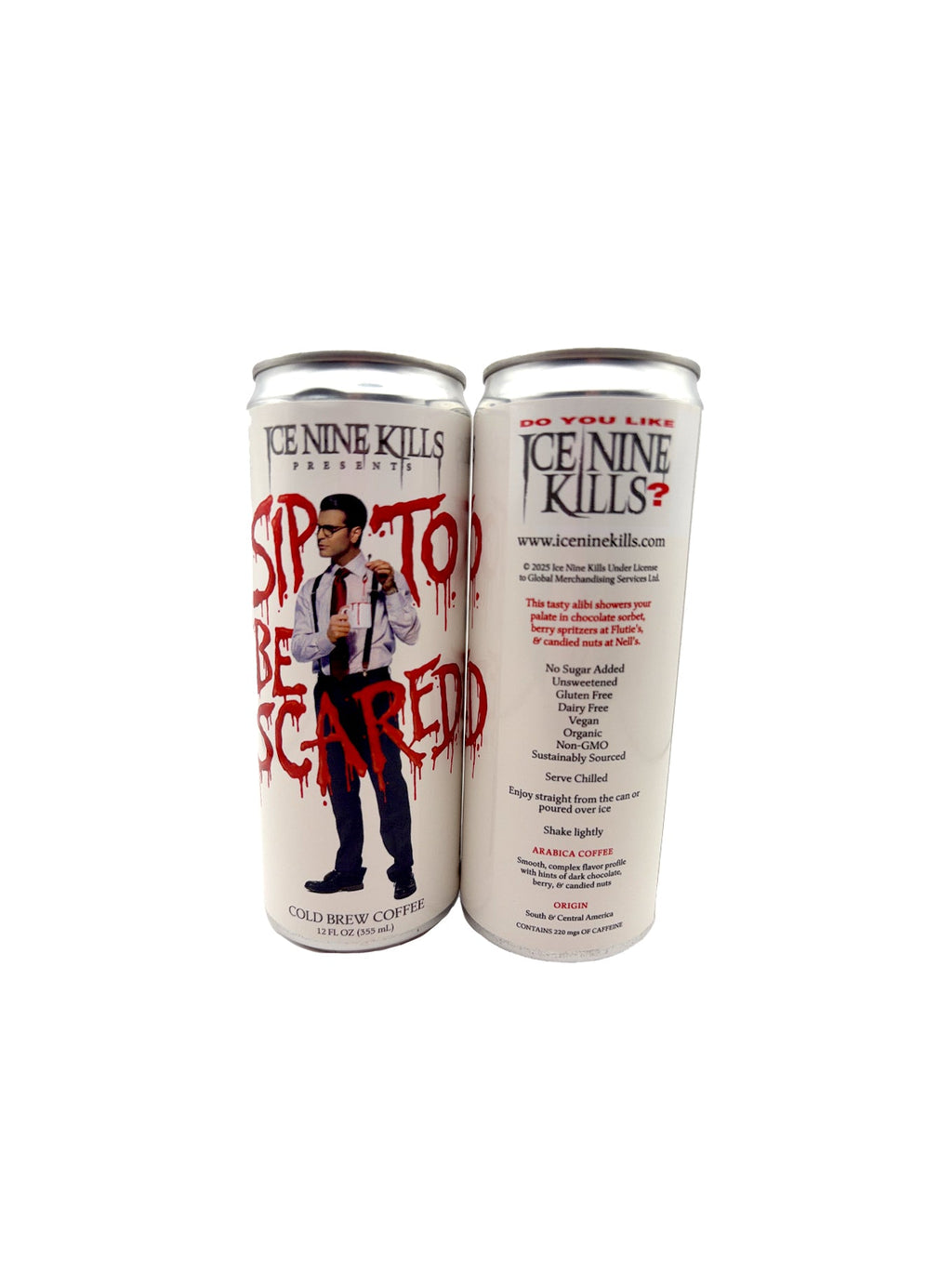 Ice Nine Kills Nitro Cold Brew Cans
