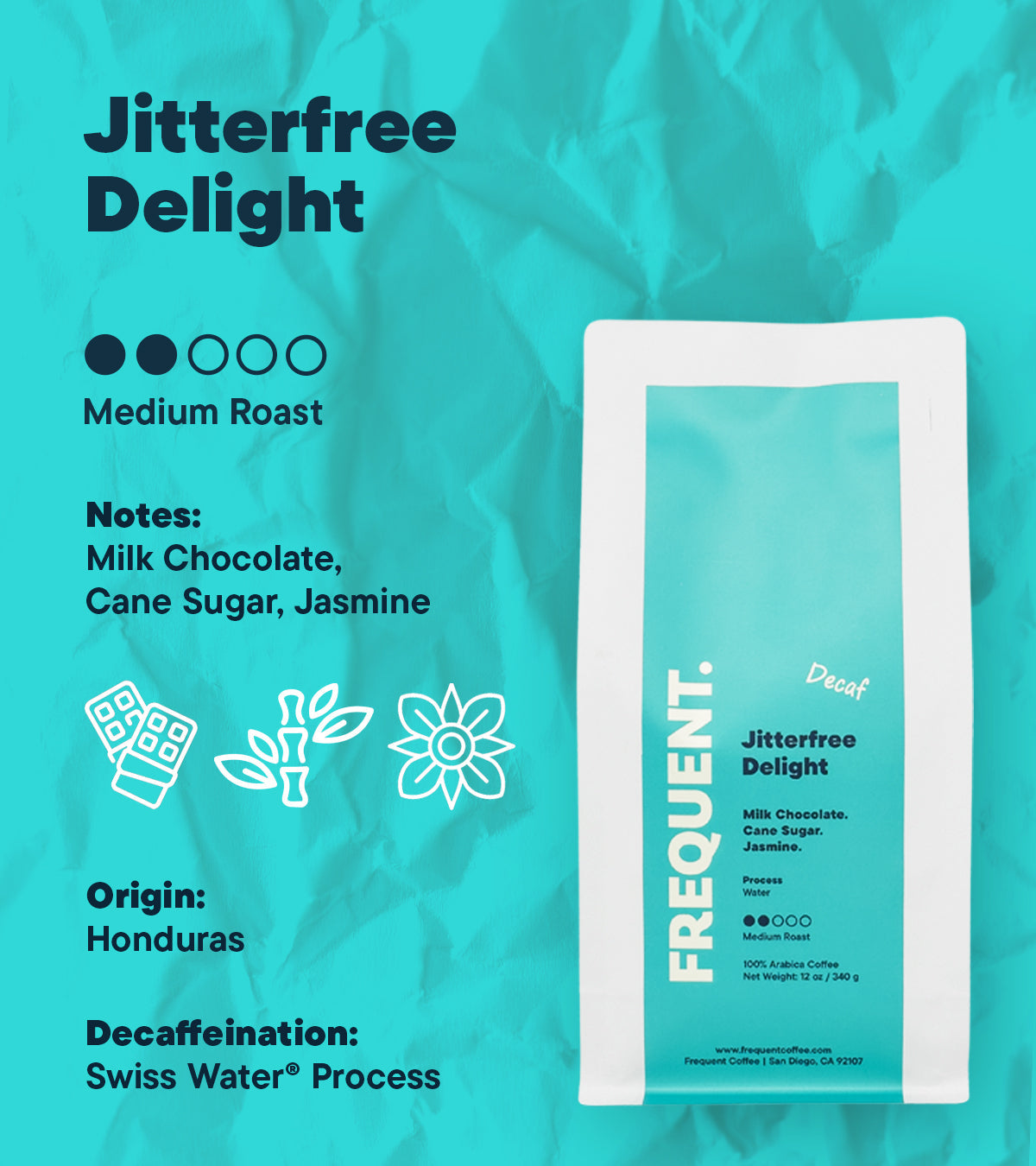 Jitterfree Delight | Decaf | Swiss Water® Decaffeinated