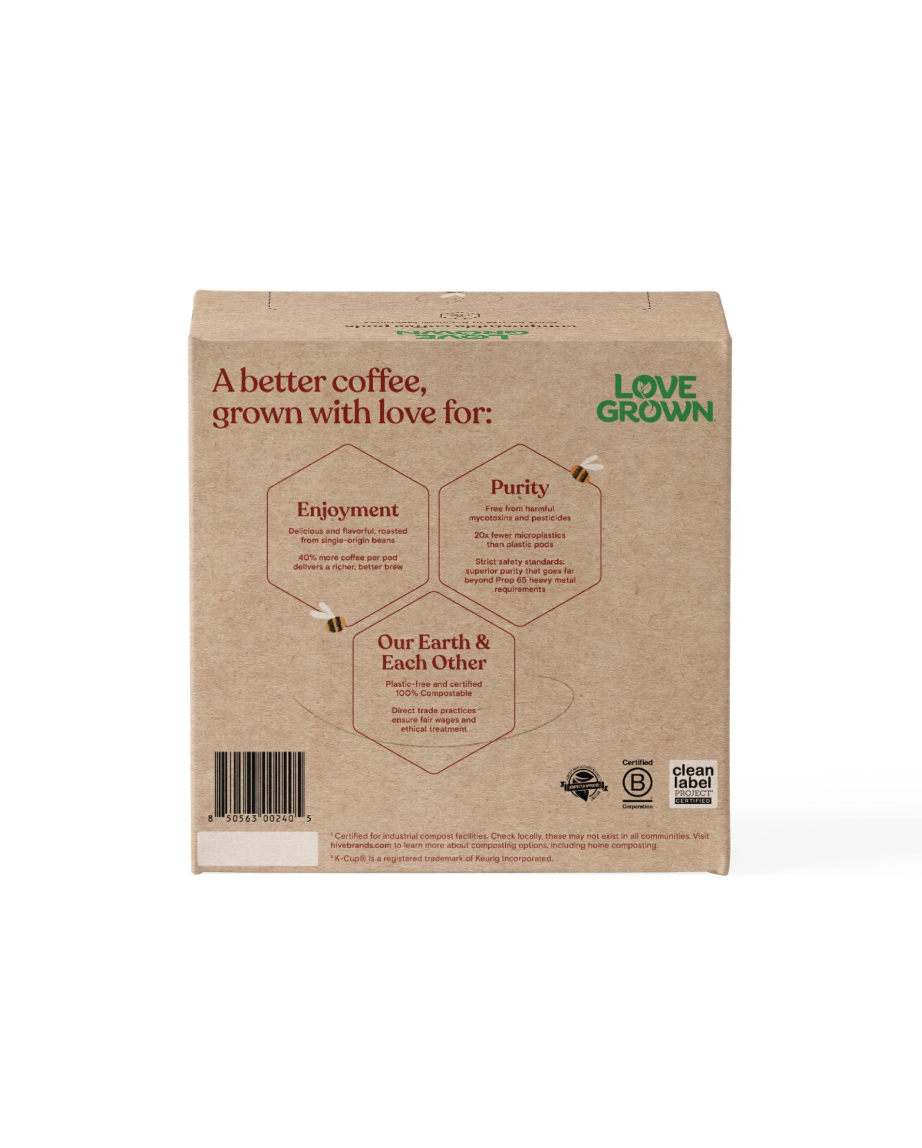 Compostable Coffee Pods for Keurig® Machines