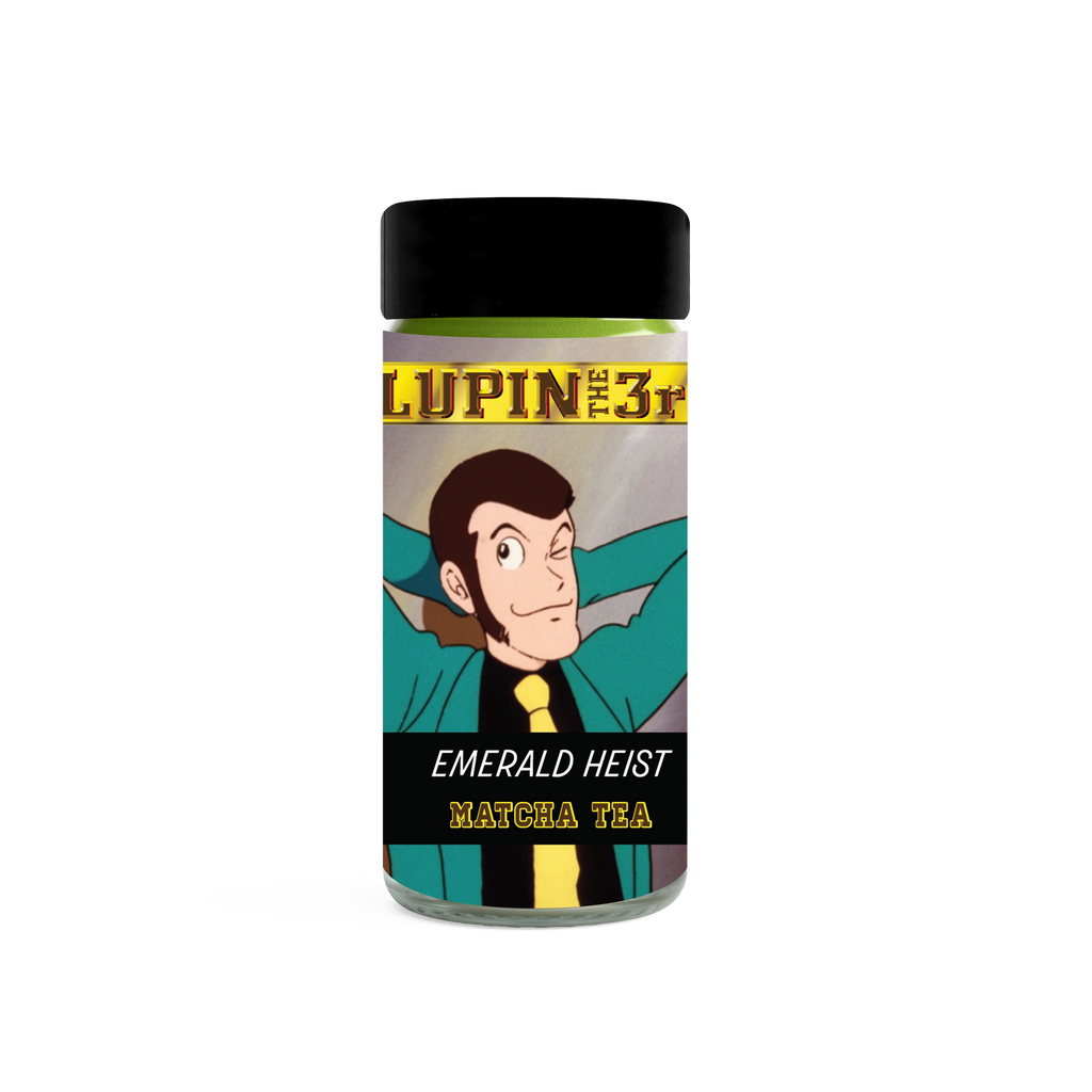 LUPIN THE 3rd Emerald Heist Matcha Tea
