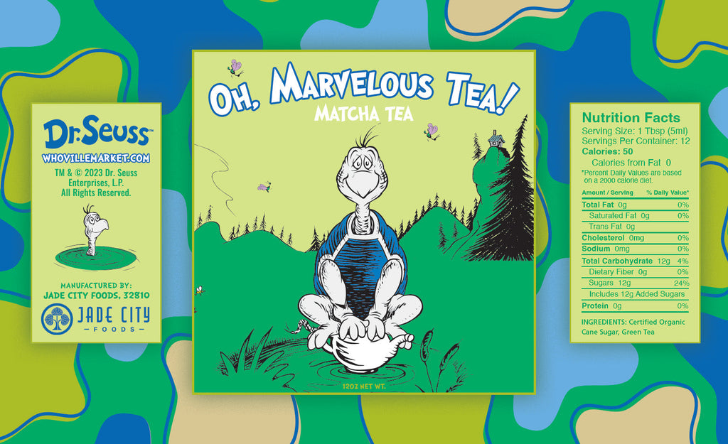 Dr. Seuss Oh, Marvelous Tea : Matcha Tea