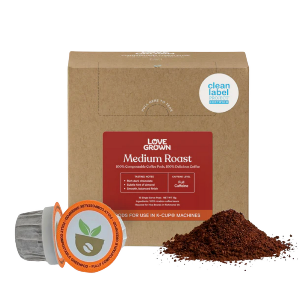 Compostable Coffee Pods for Keurig® Machines