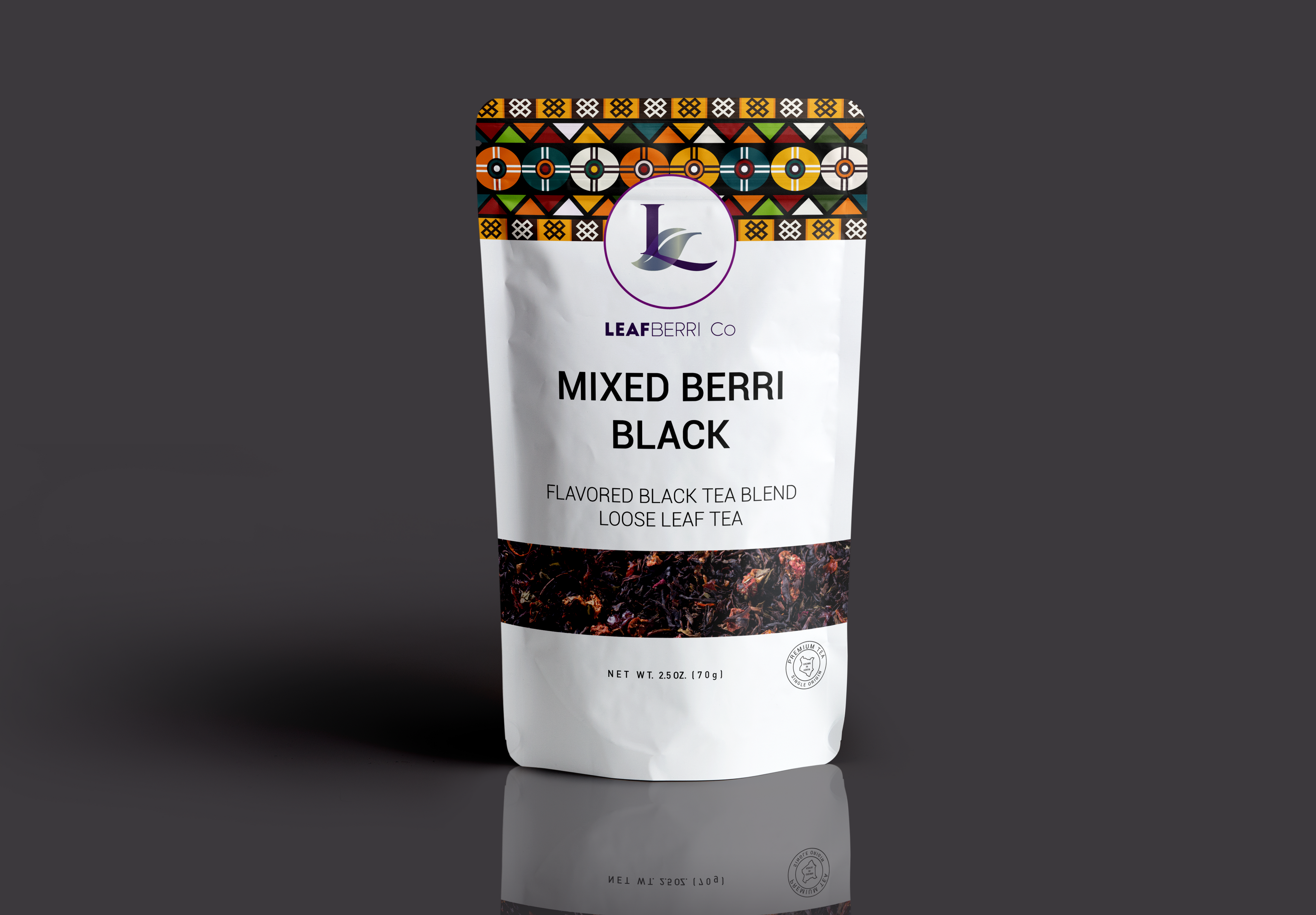 Mixed Berri Black Kenyan Loose Leaf Tea