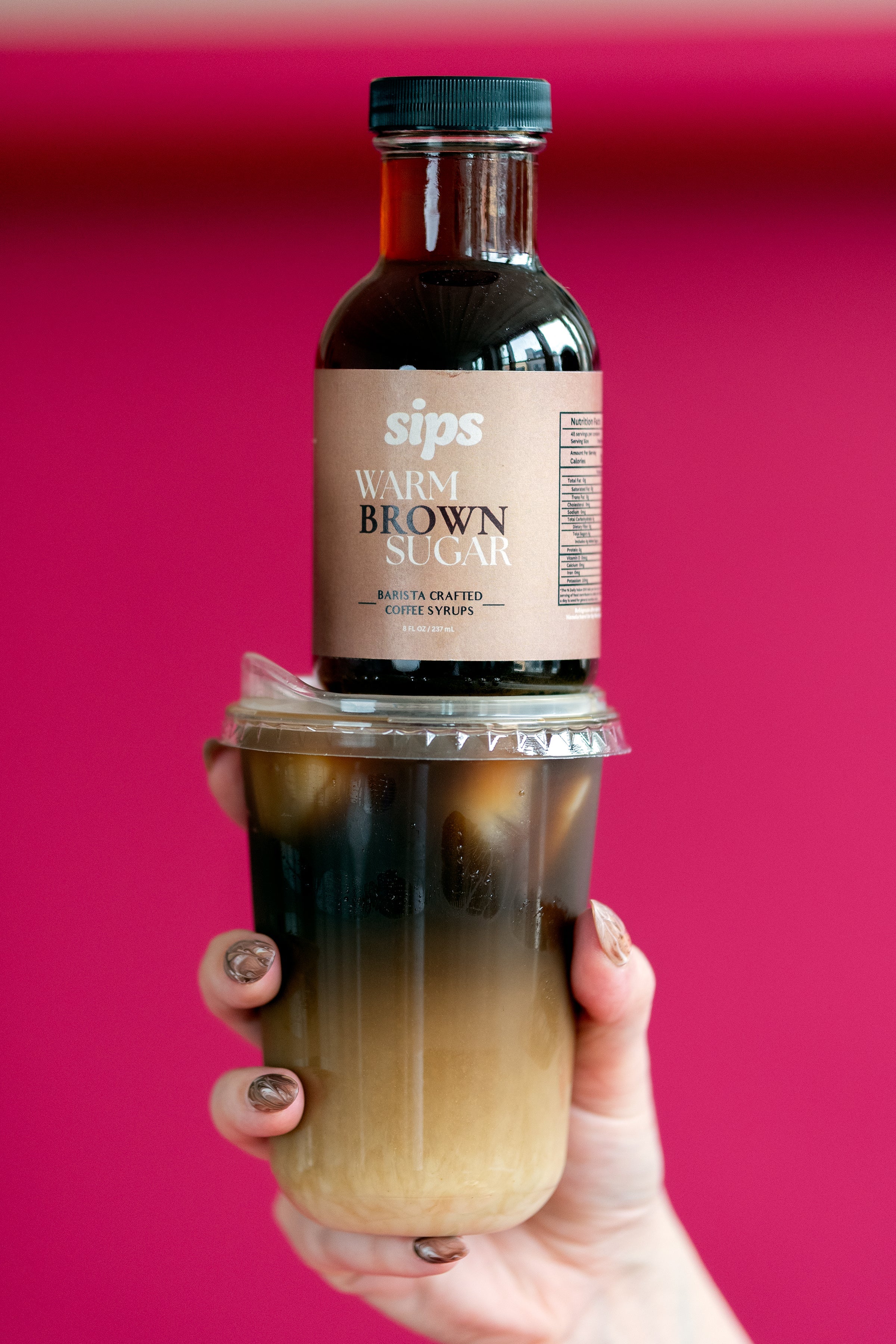 Warm Brown Sugar Coffee Syrup | Sips