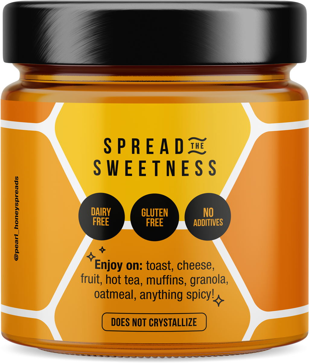 Pumpkin spice creamed honey